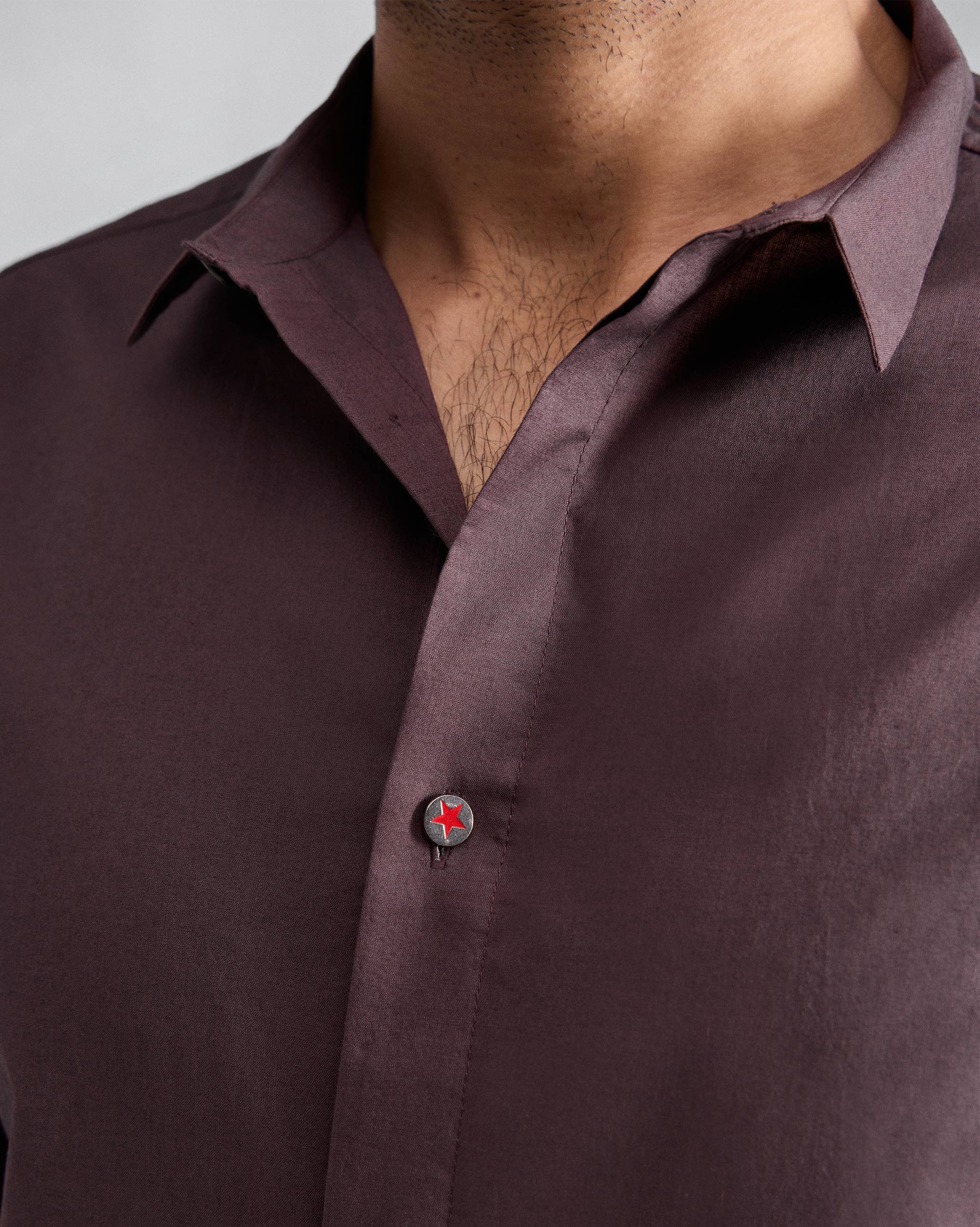 Riverine Shirt - Chocolate Plum - Image 6