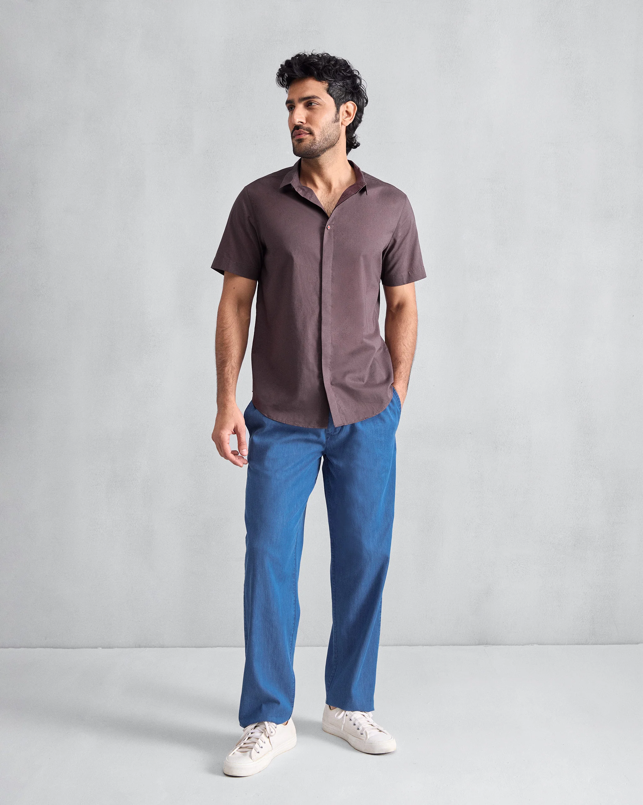 Riverine Shirt - Chocolate Plum - Image 7