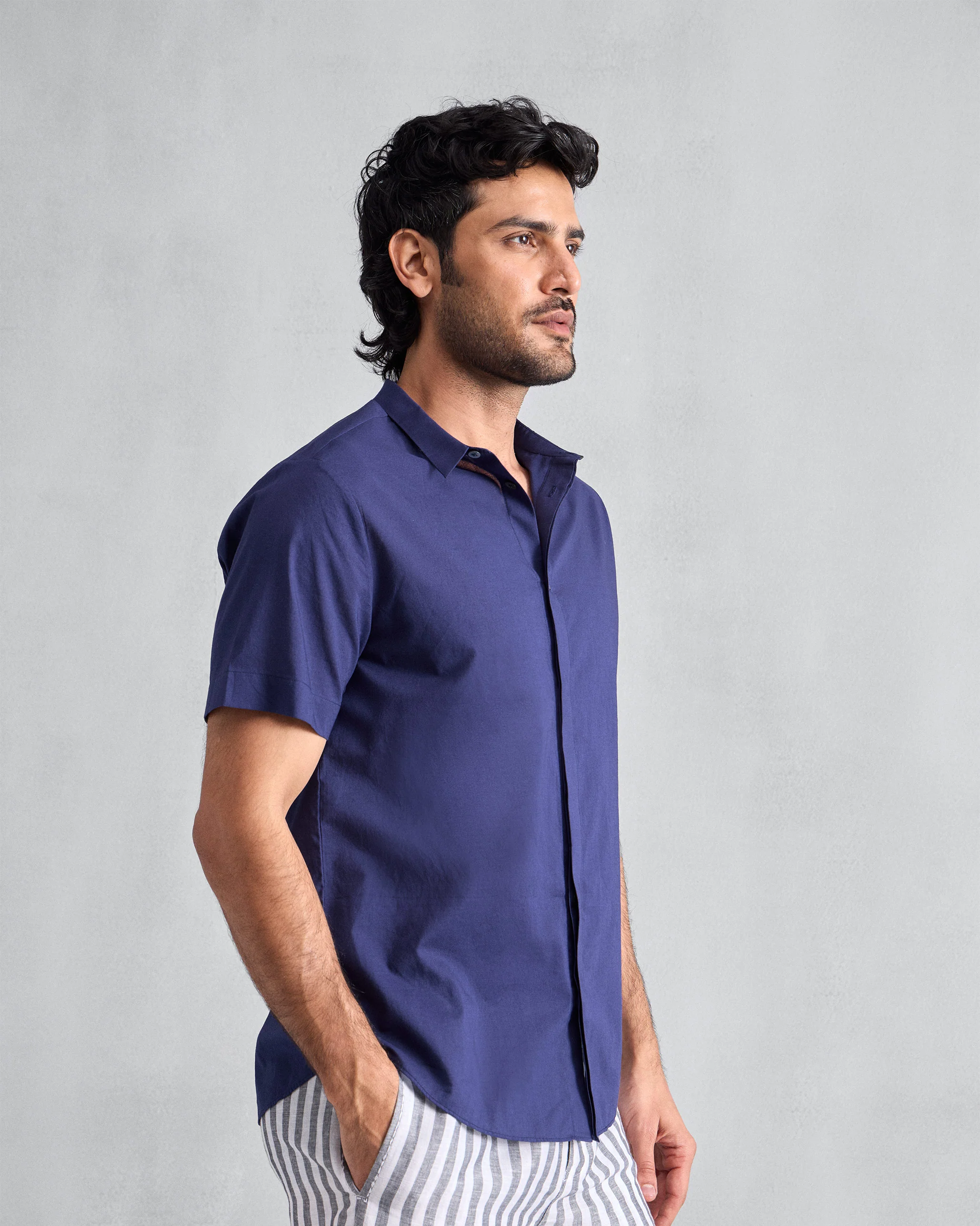 Riverine Shirt - Ink blue - Image 2