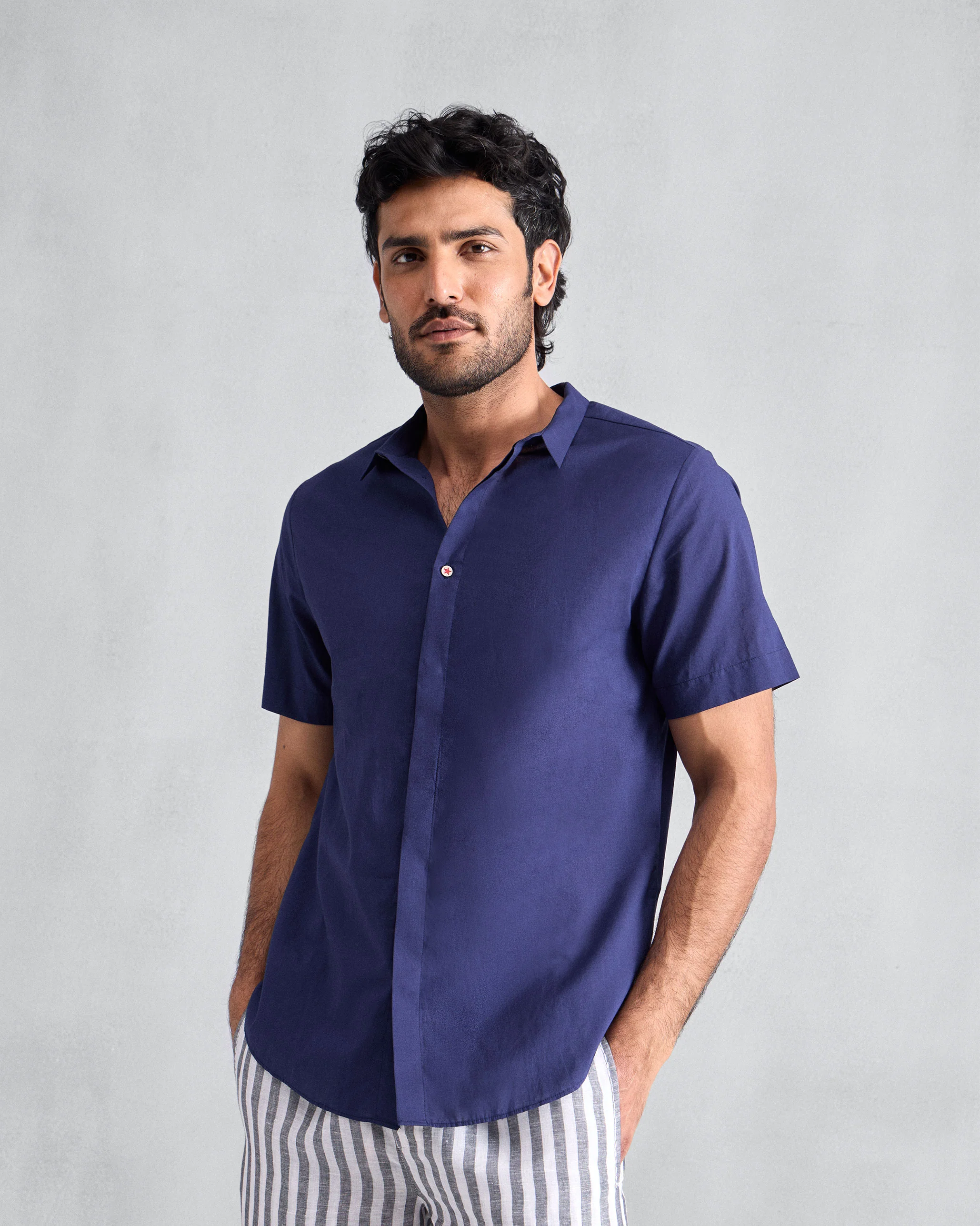 Riverine Shirt - Ink blue - Image 6