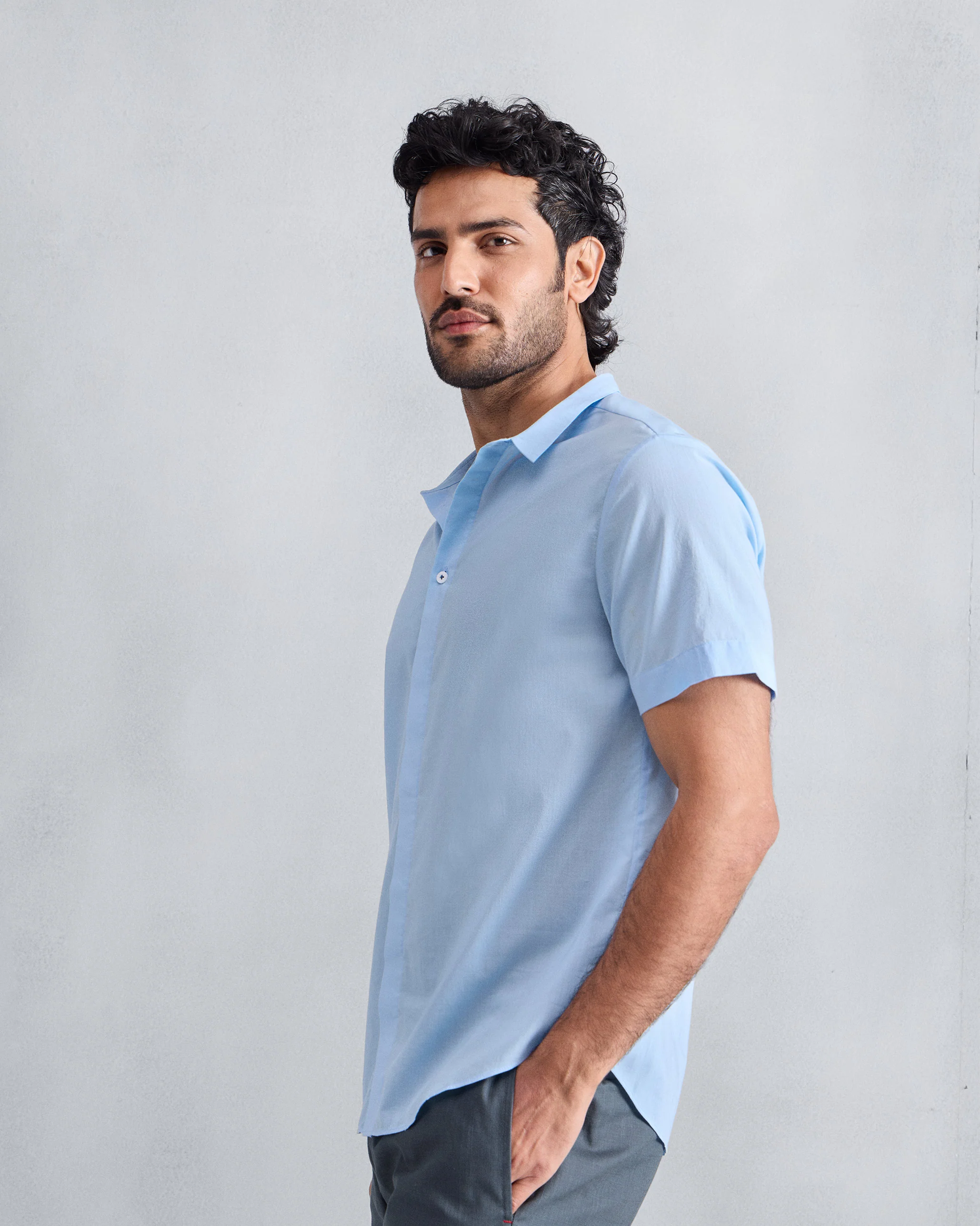 Riverine Shirt - Light Blue - Image 2
