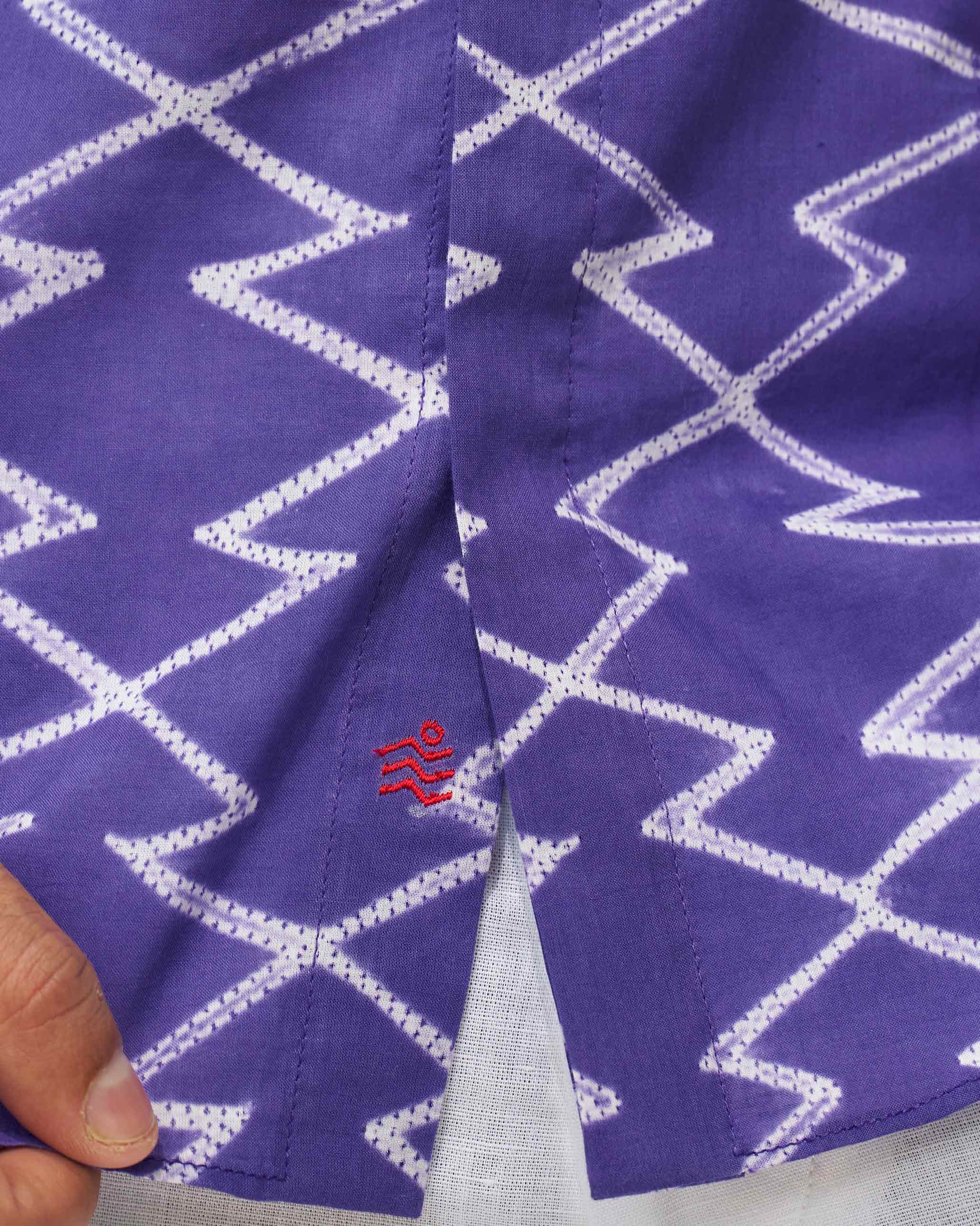Riverine Shirt - Purple - Image 2