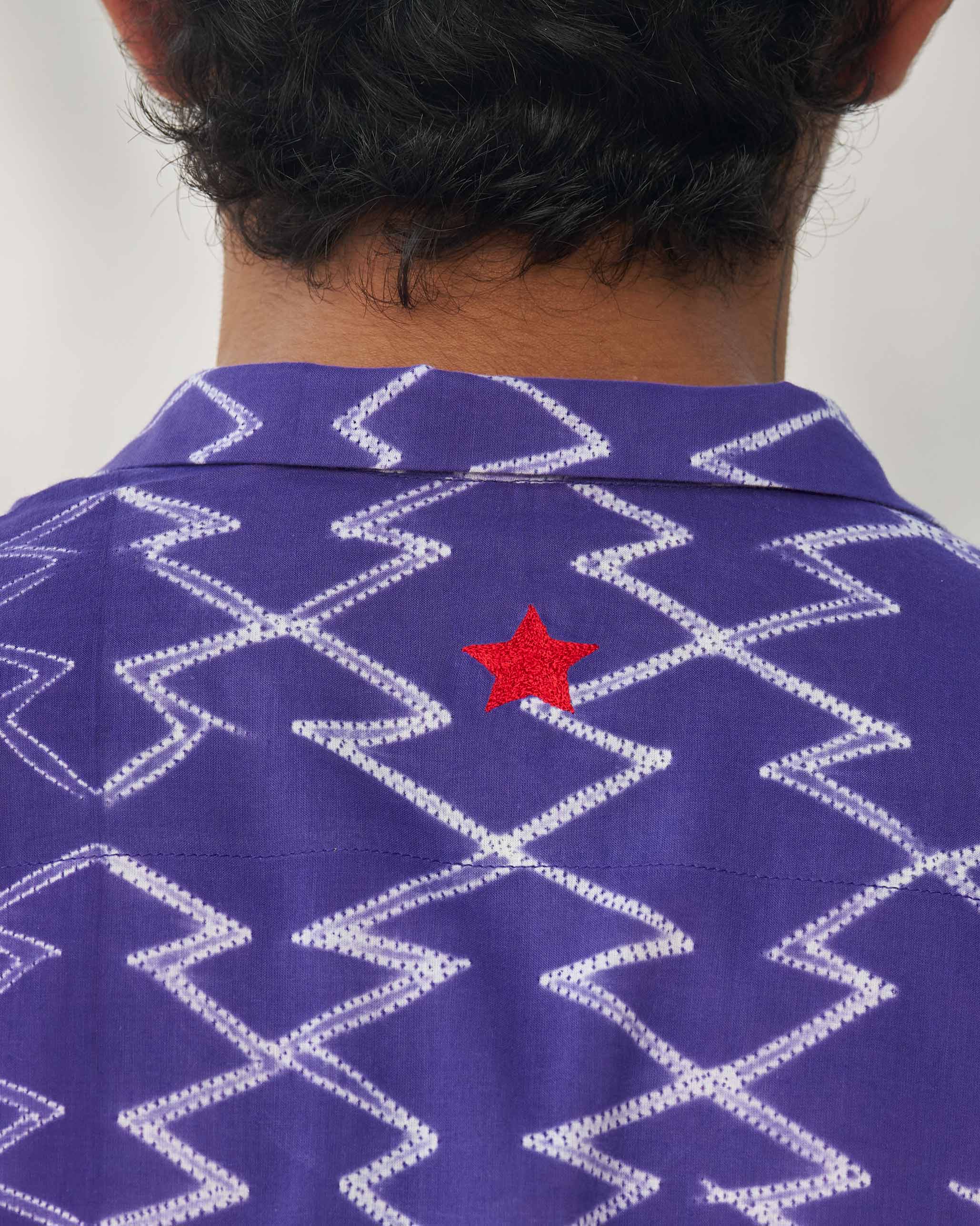 Riverine Shirt - Purple - Image 4