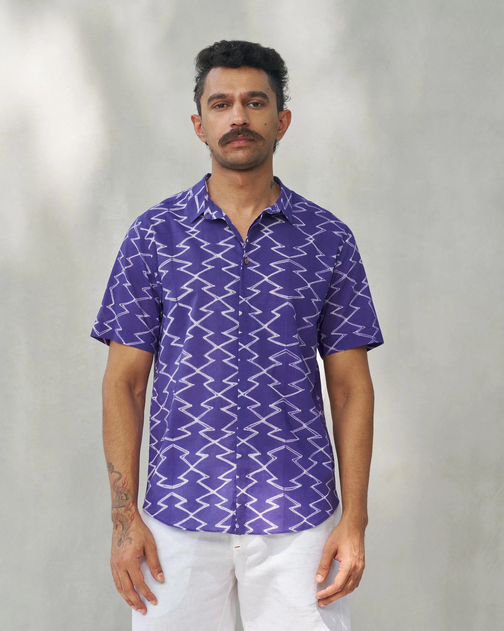 Riverine Shirt - Purple - Image 7