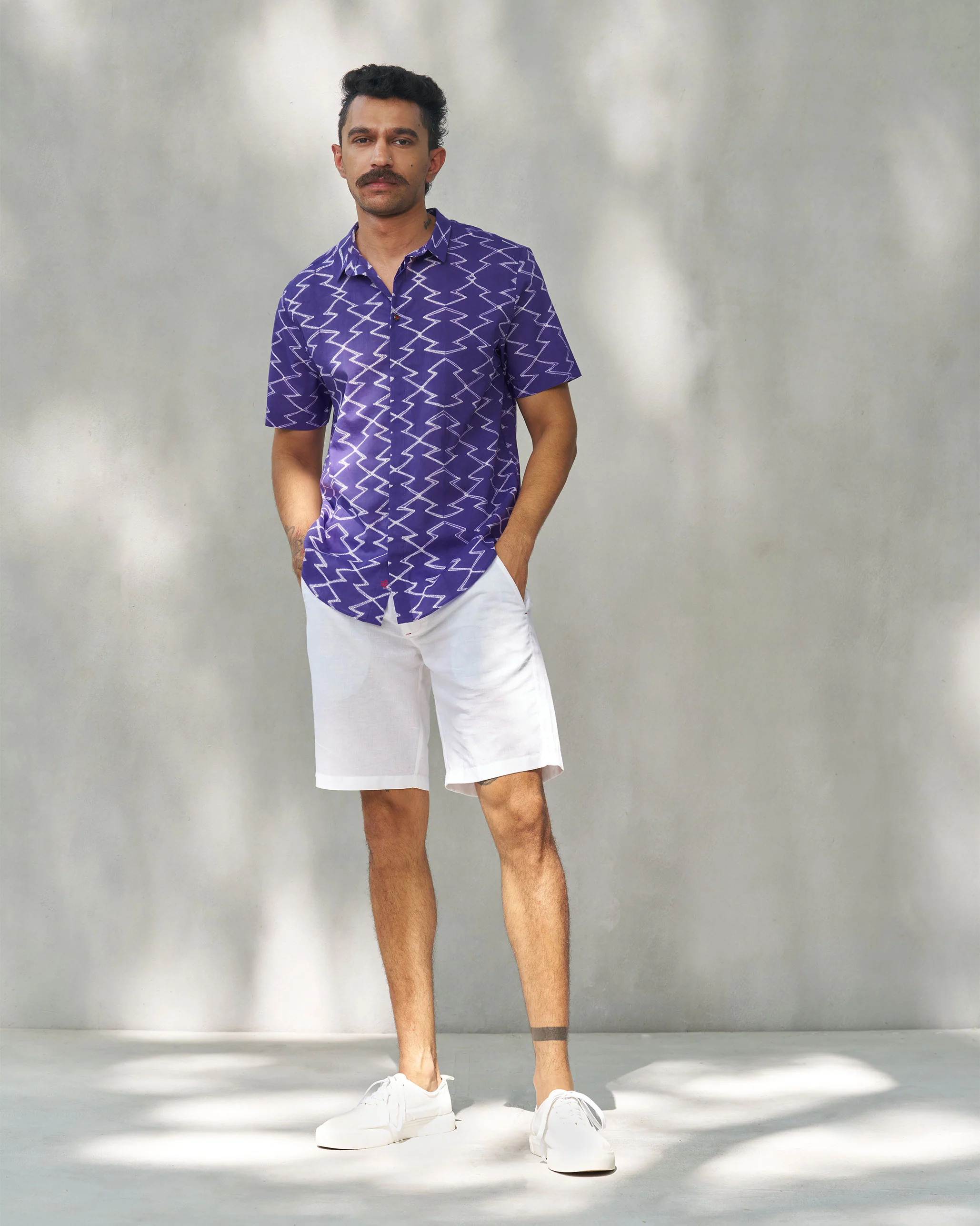Riverine Shirt - Purple - Image 8