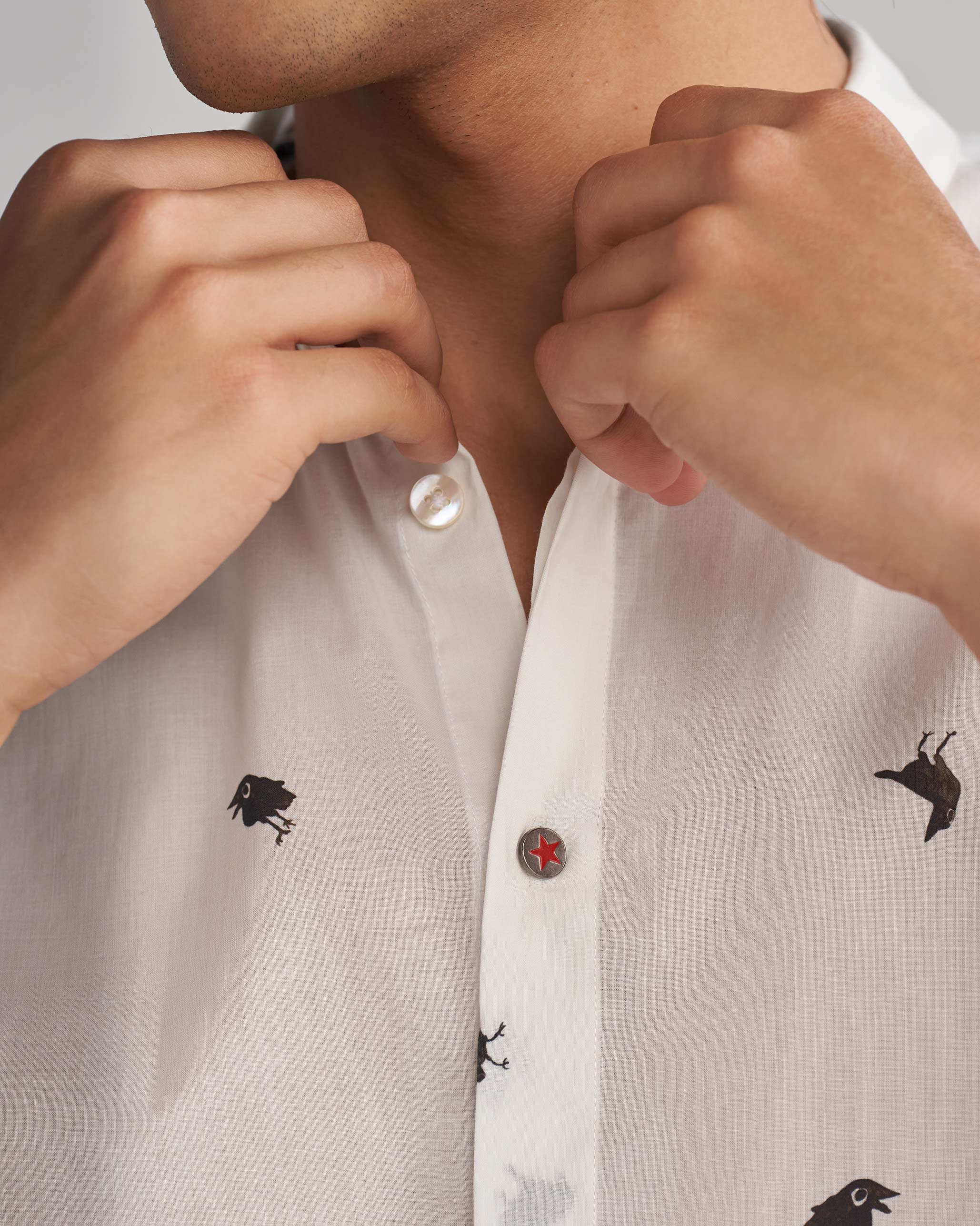 Riverine Shirt - White - Image 2