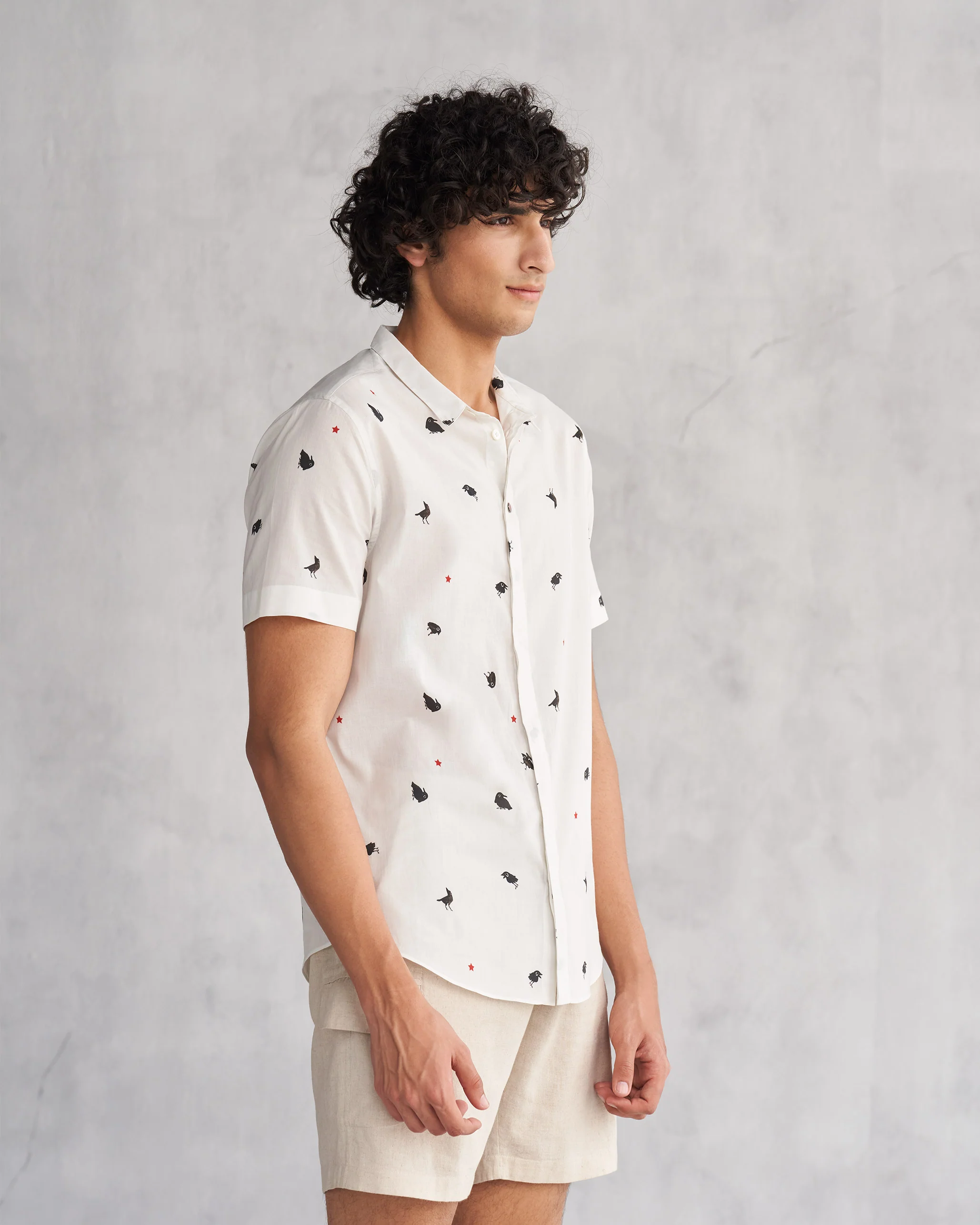 Riverine Shirt - White - Image 3