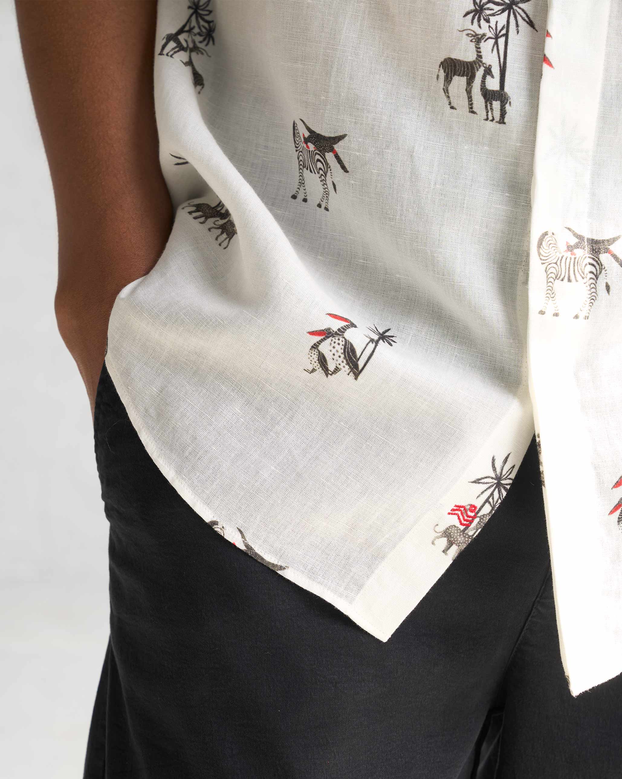 Riverline Shirt - Ivory - Image 4