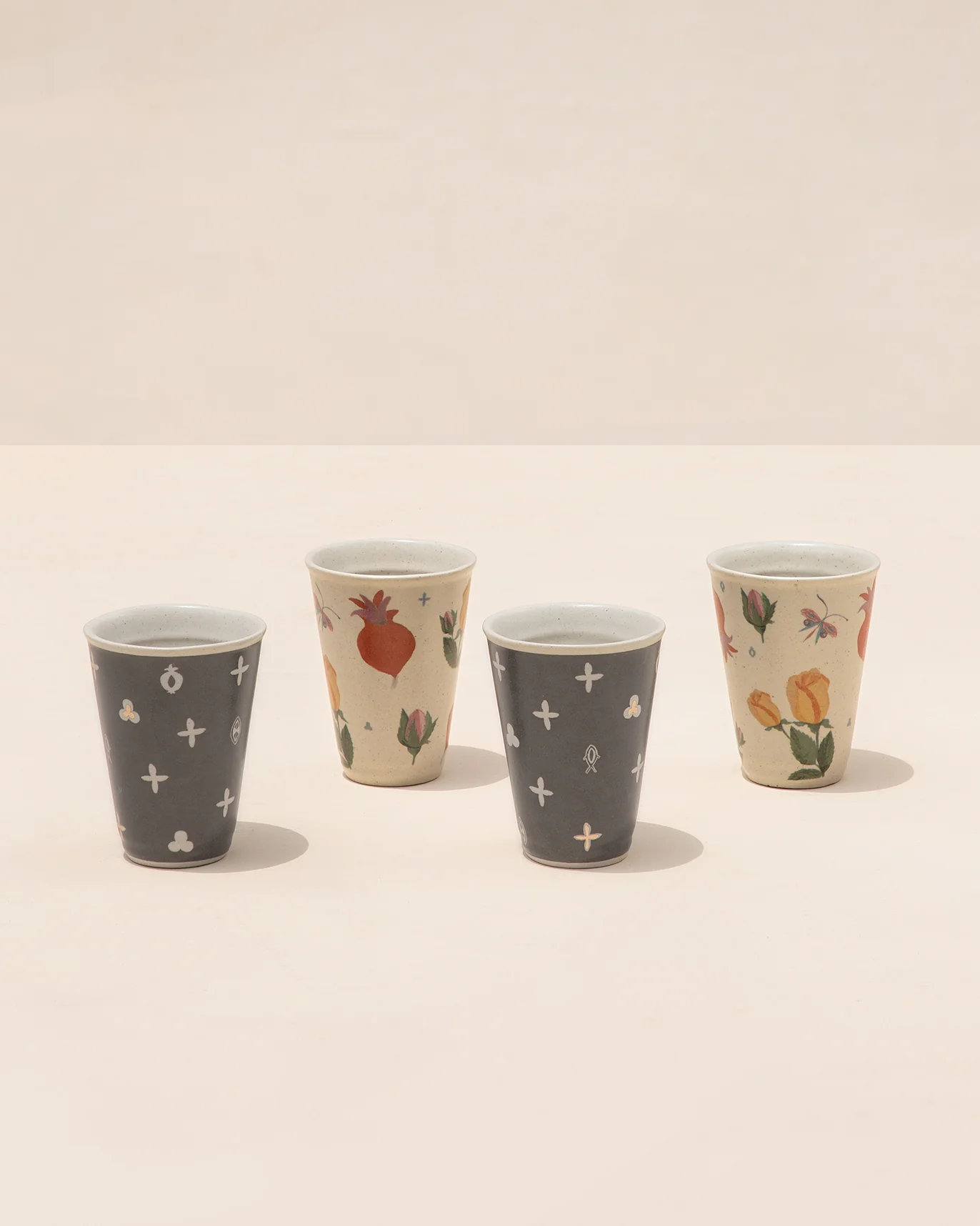 Rose Bush Kulhar (Set of 4) - Image 2