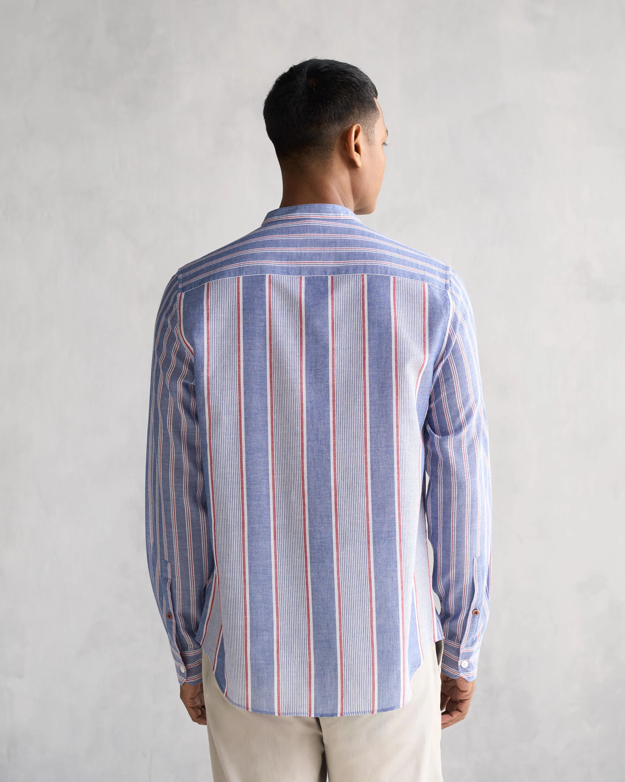 Ross Shirt - Blue Stripes - Image 4