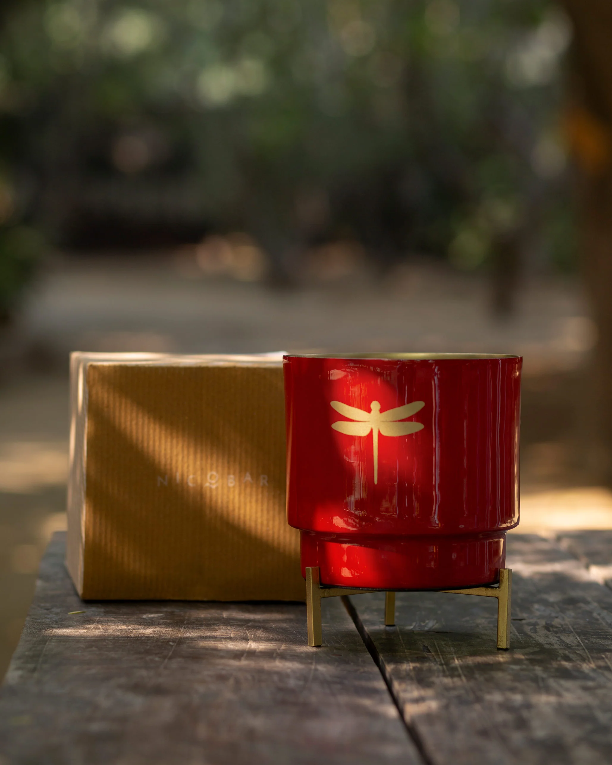 Ruby Dragonfly Planter - Image 3