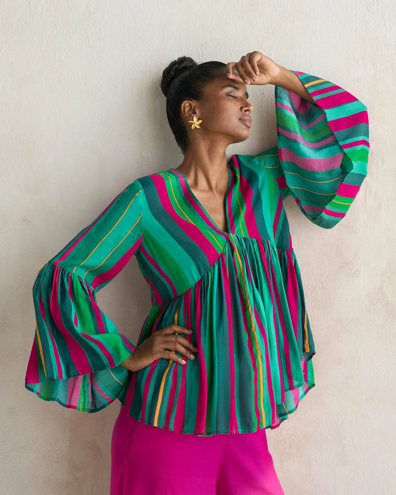 Ruffle Top - Multi - Image 2