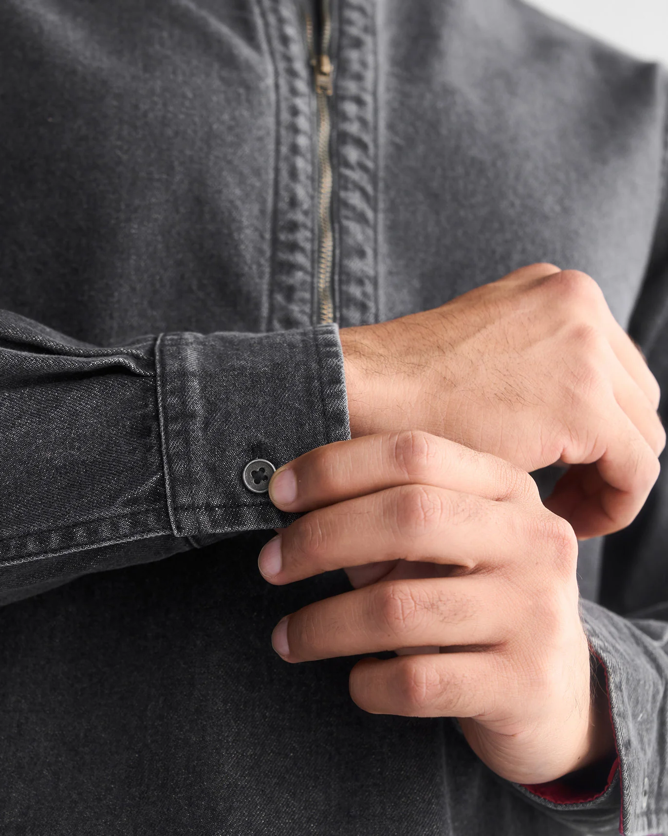 Runaway Shirt - Grey Denim - Image 3