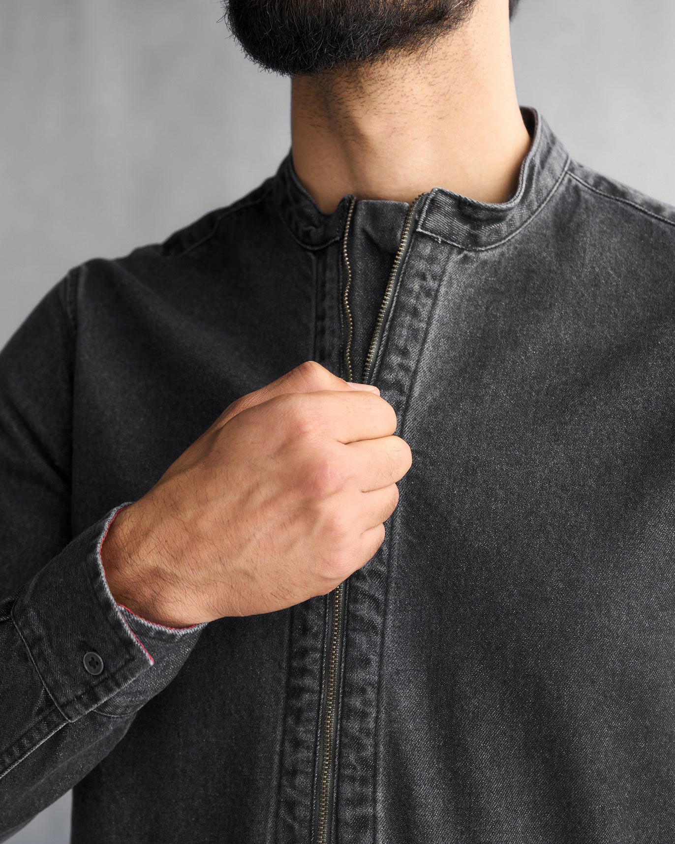 Runaway Shirt - Grey Denim - Image 4