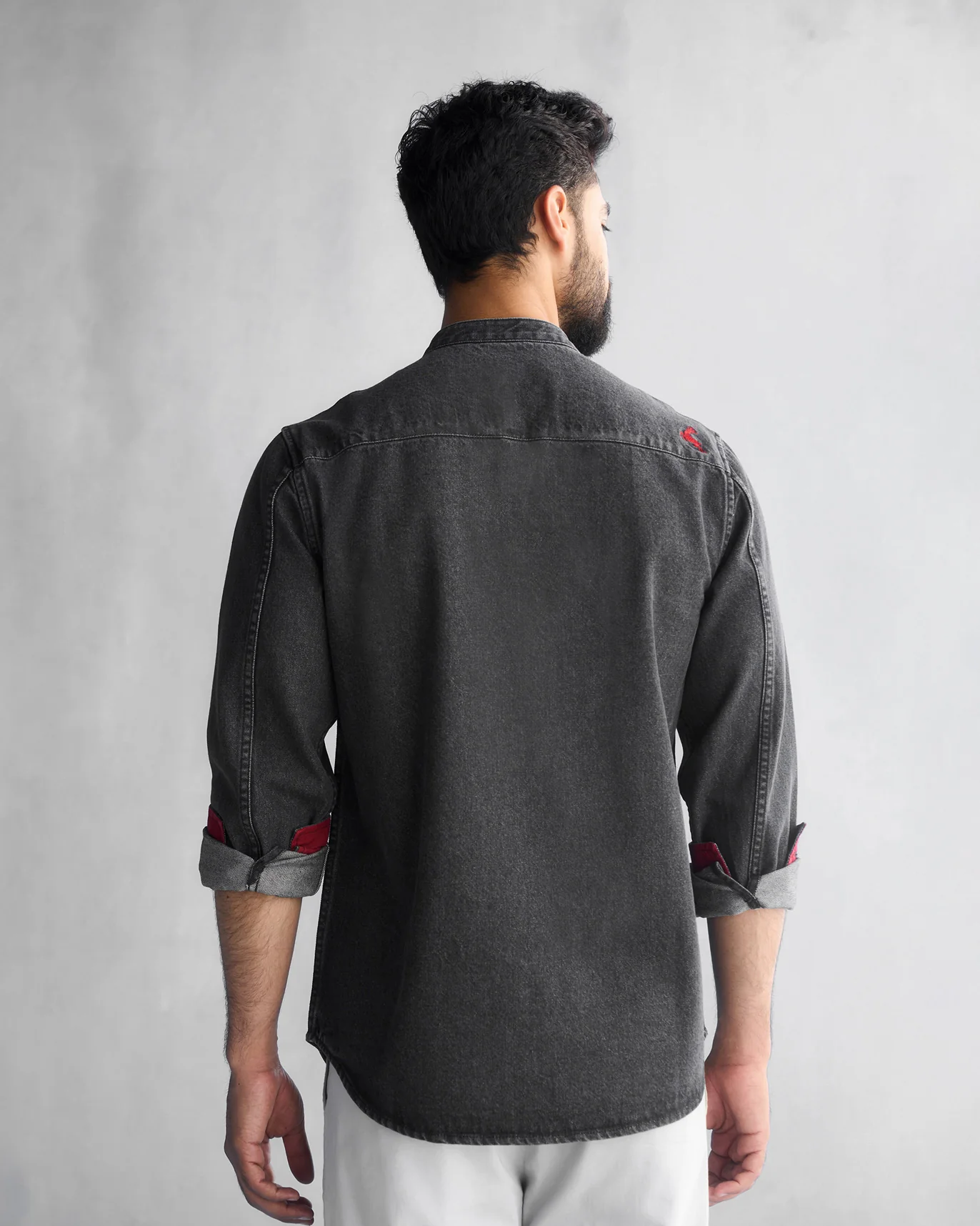 Runaway Shirt - Grey Denim - Image 6