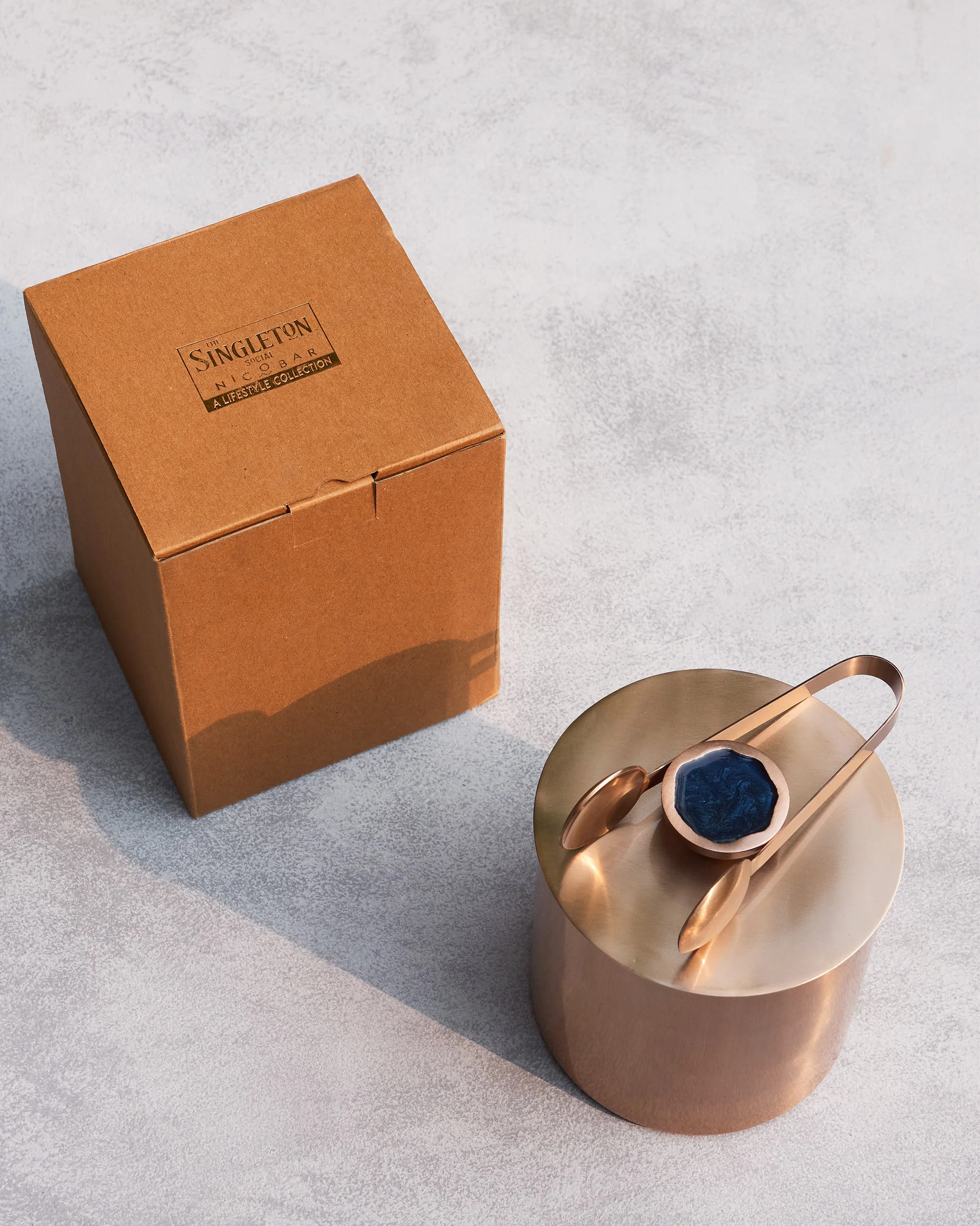 Russet Ice Bucket with Tong - Image 6