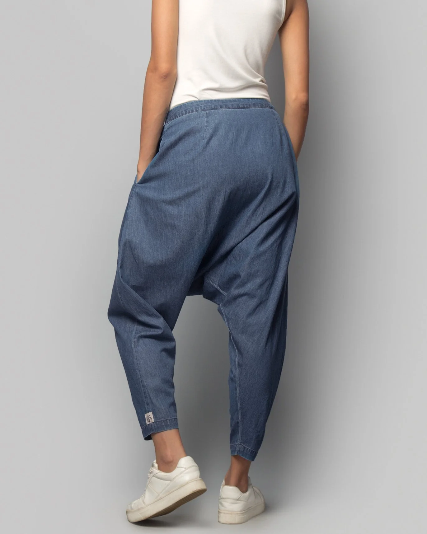 Safar Denim Slouchy Pants - Image 2