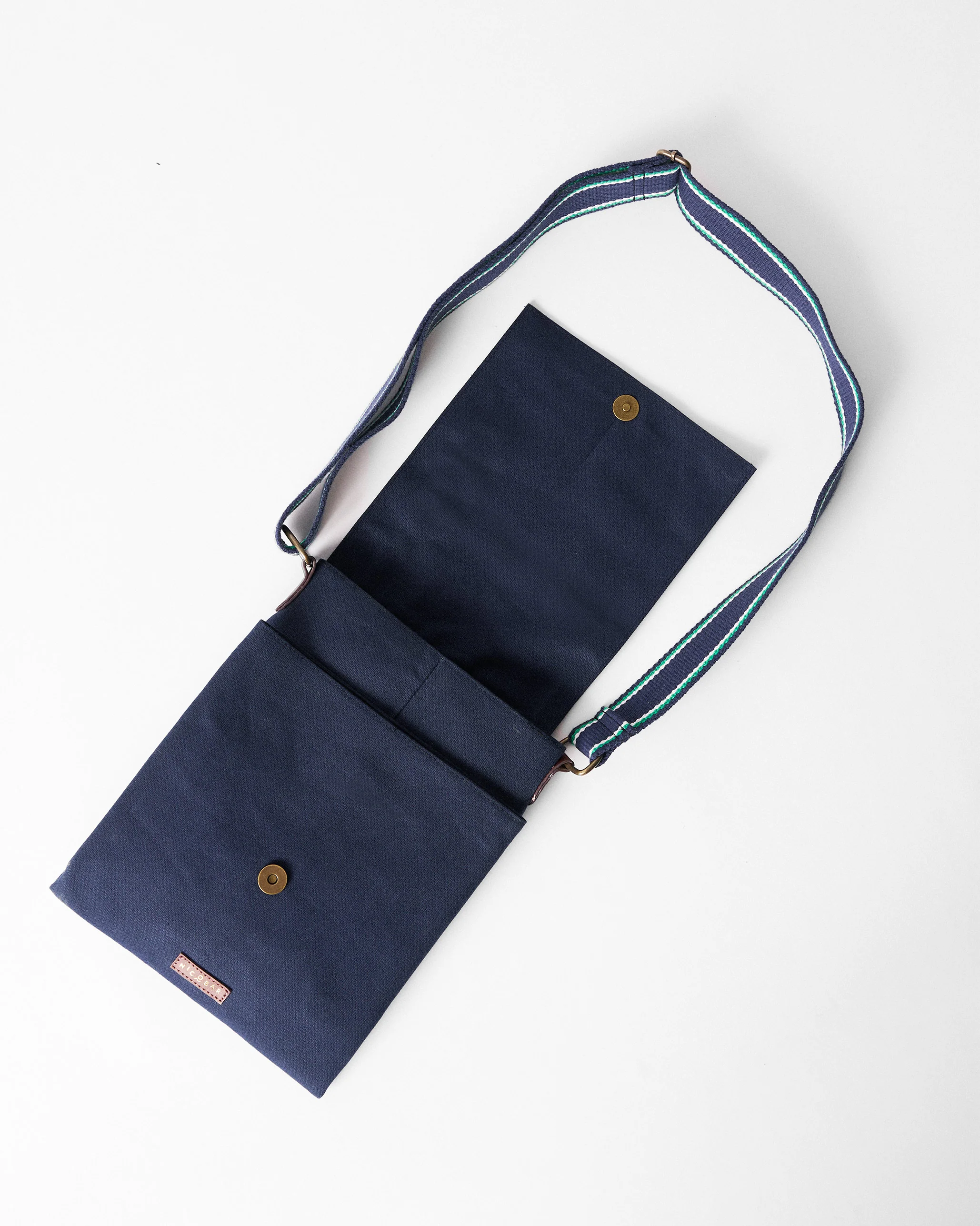 Safari Men's Messenger - Navy - Image 2