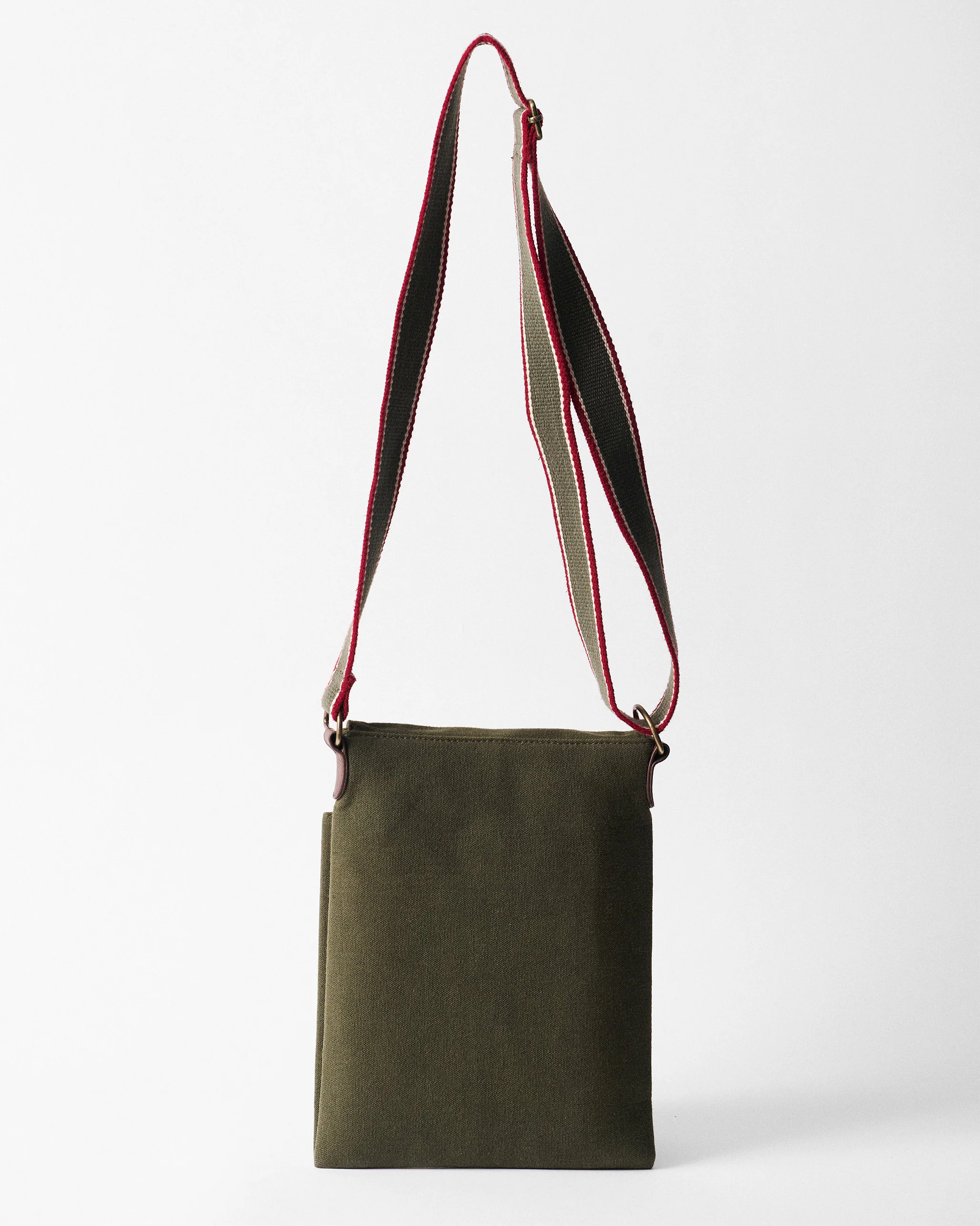 Safari Men's Messenger - Olive - Image 6