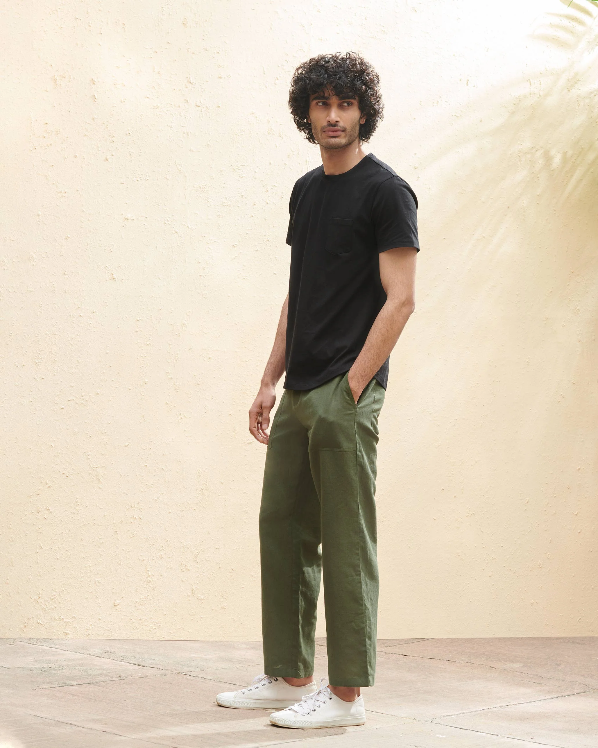 Safari Pants - Olive - Image 4