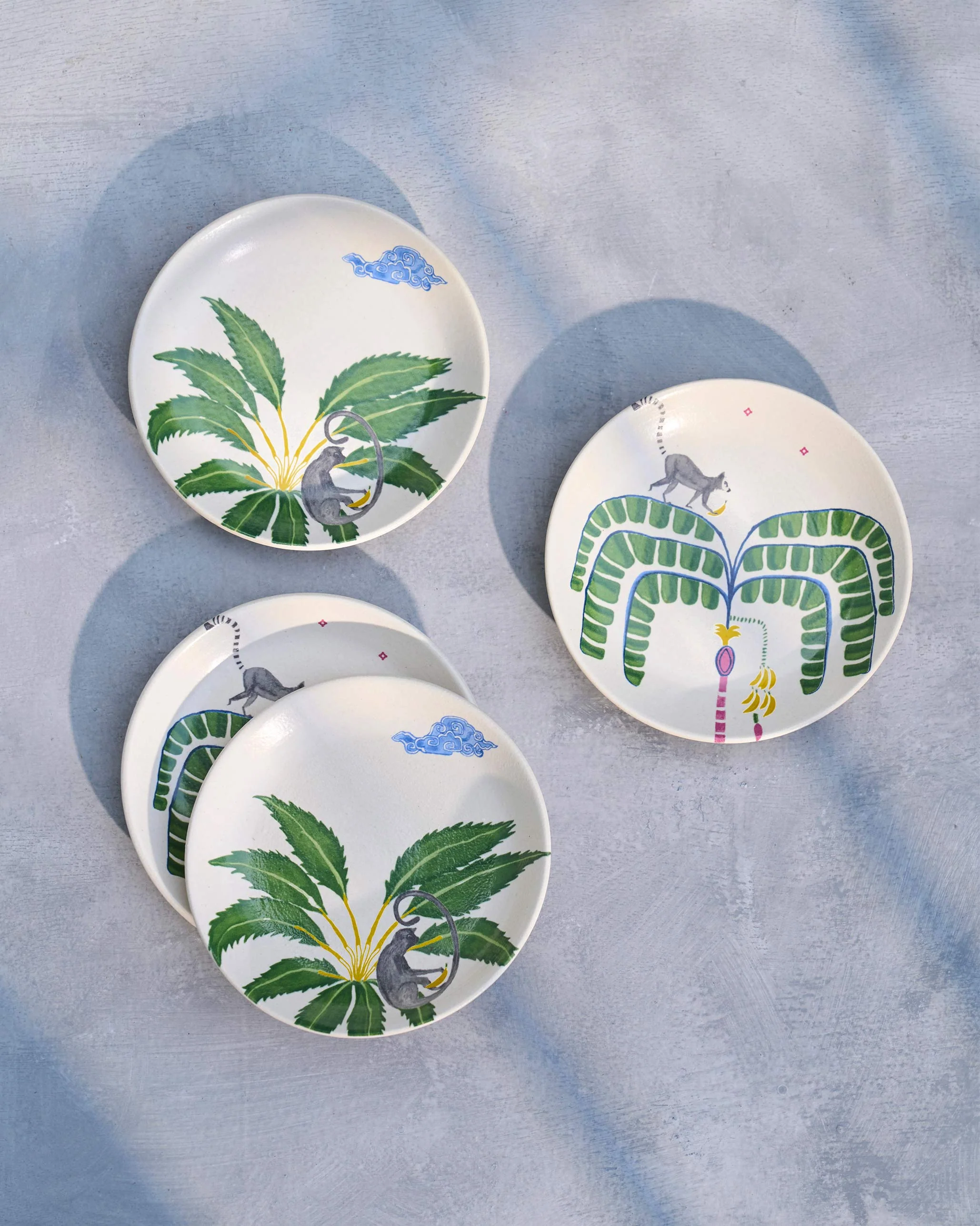 Safari Tea Plates (Set of 4) - Image 2