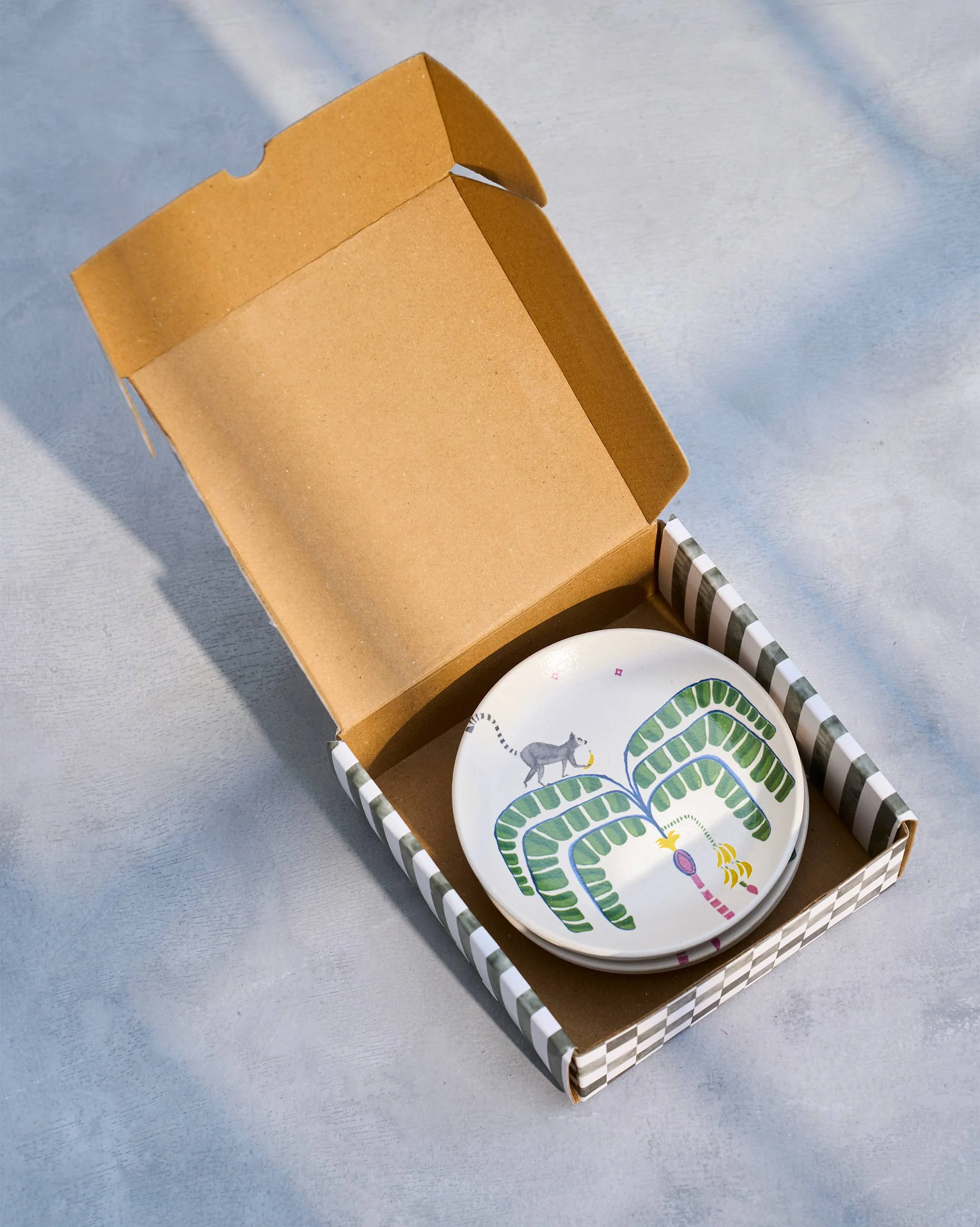 Safari Tea Plates (Set of 4) - Image 4