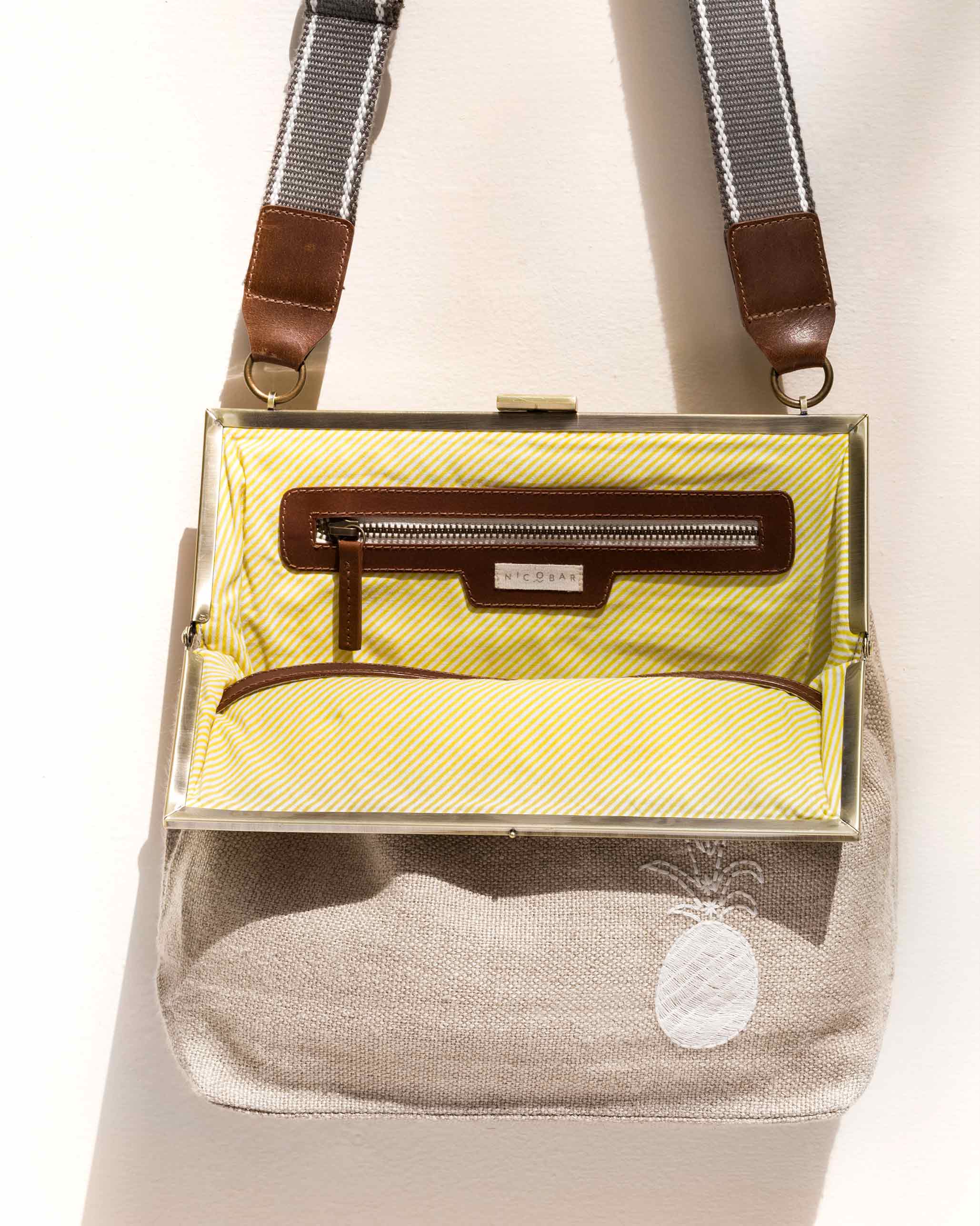 Safari Women's Messenger- Natural - Image 2