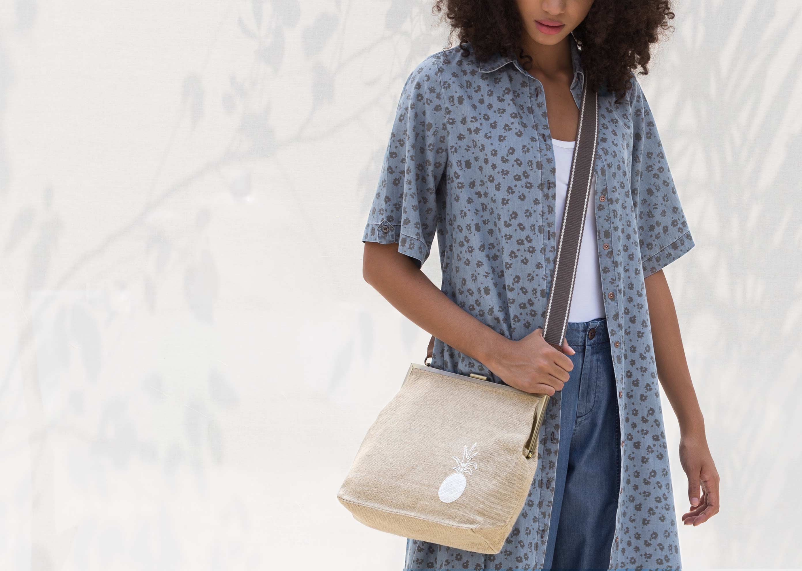 Safari Women's Messenger- Natural - Image 3
