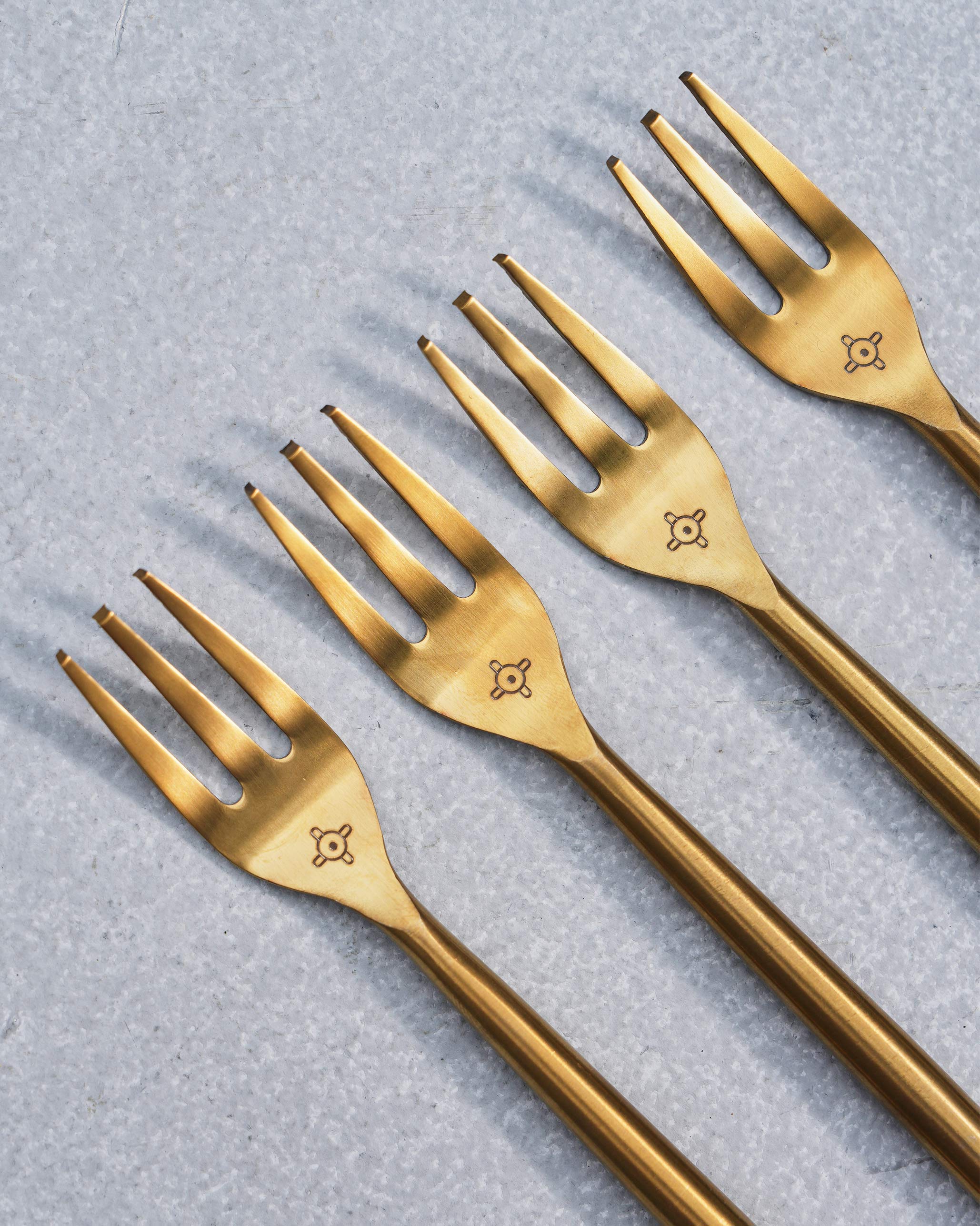 Sahara Dessert Forks - Set of 4 - Image 3