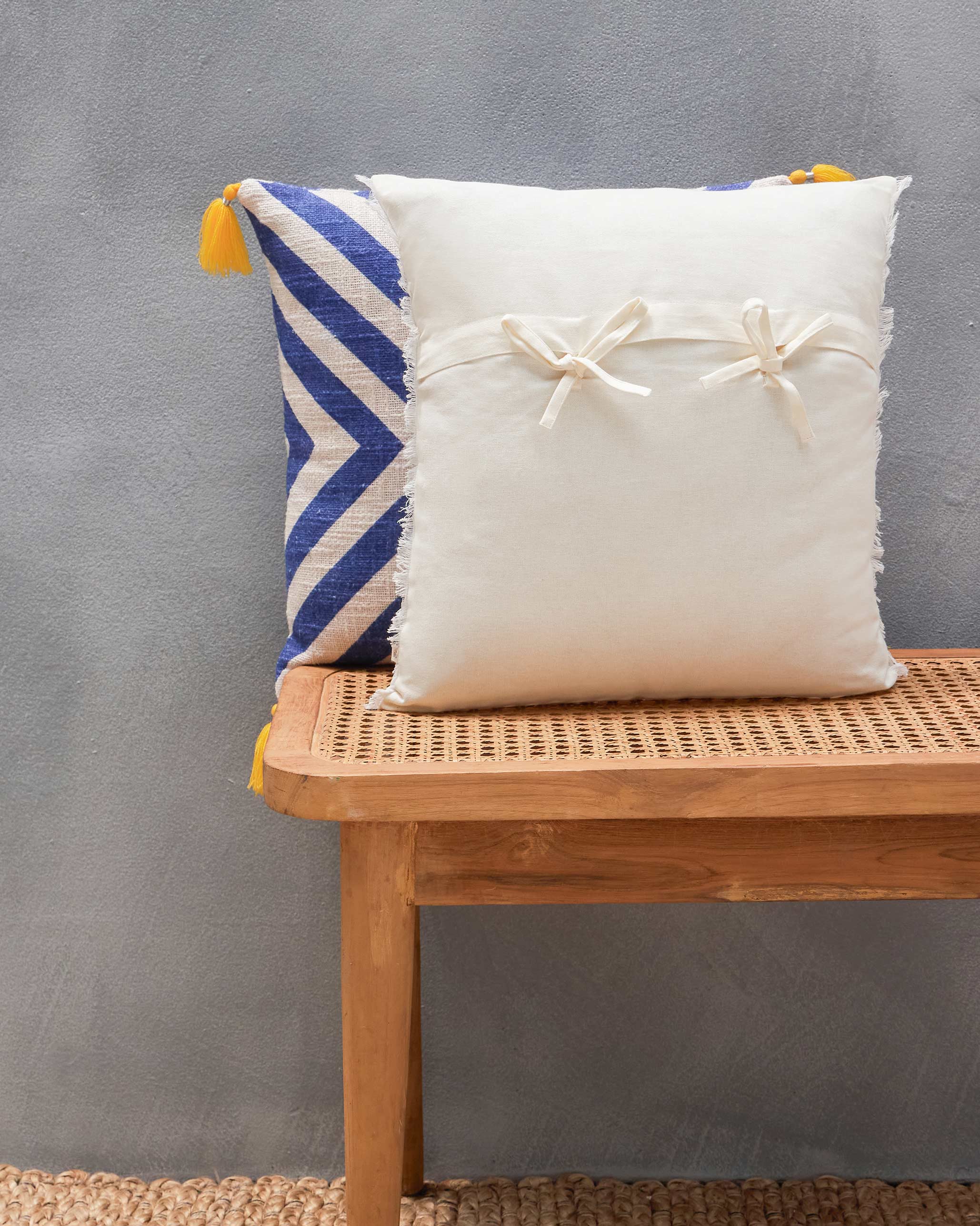 Sahara French Stripe Cushion Cover - Image 3