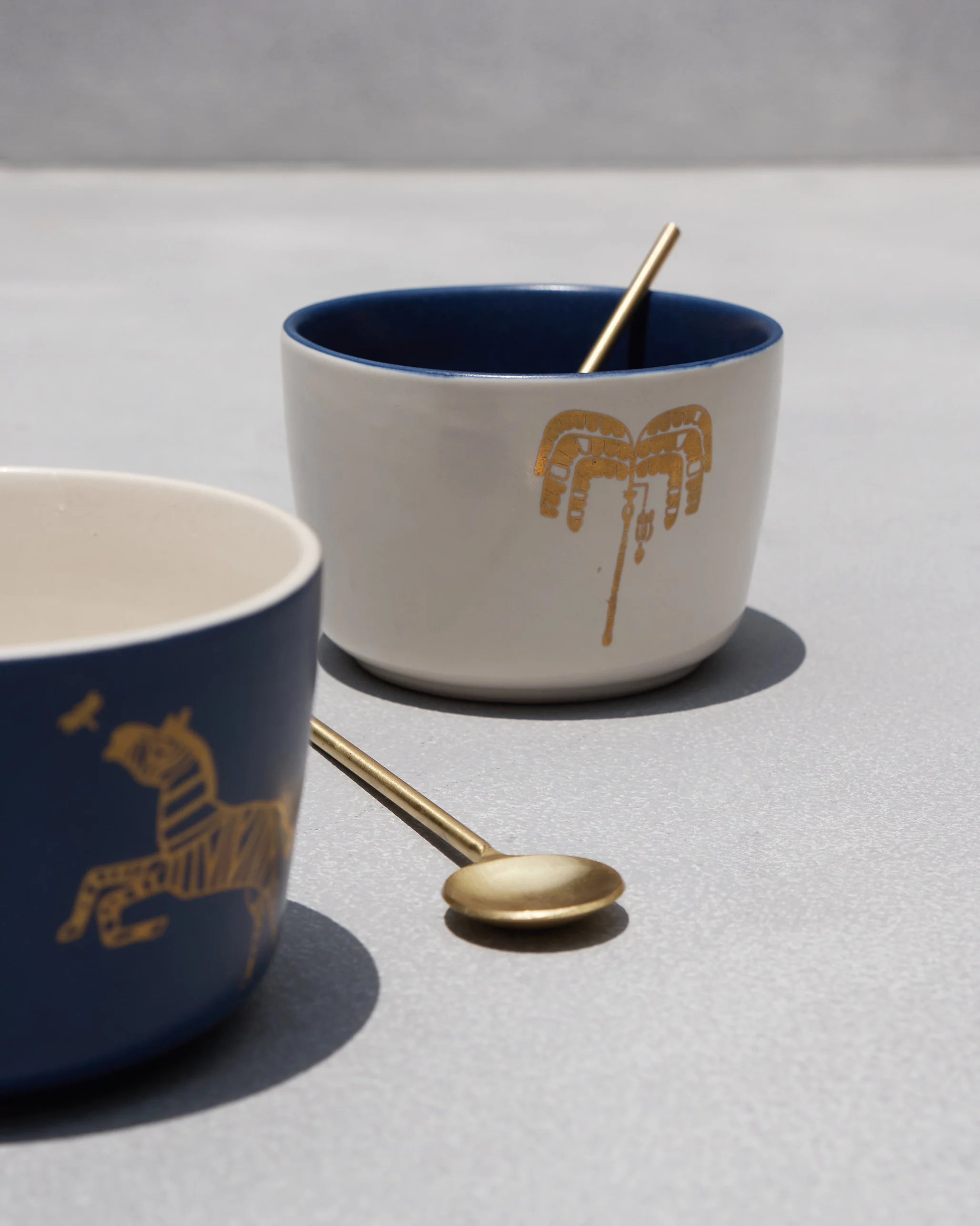 Sahara Nut bowl with Spoons - Set of 2 - Image 3