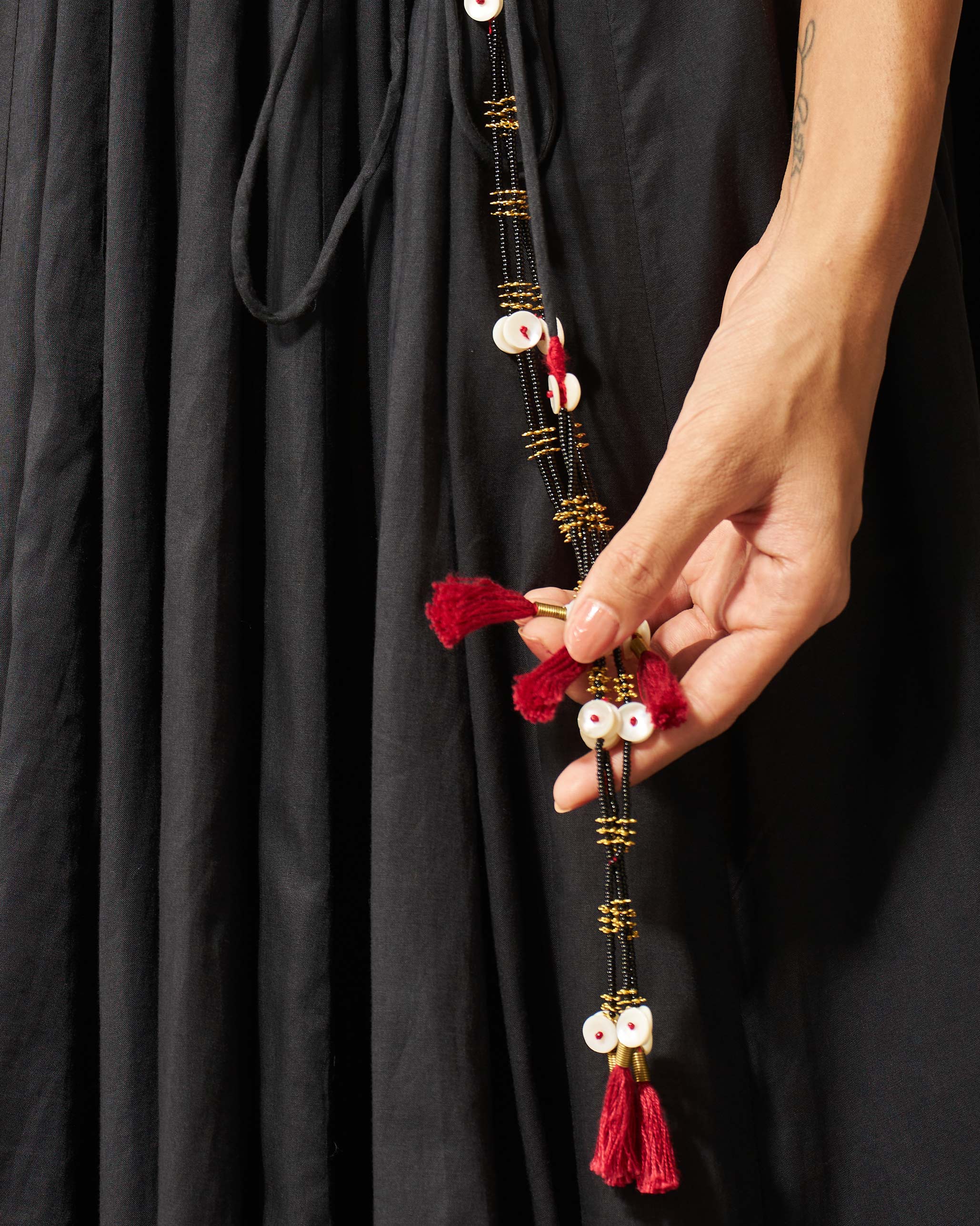Sahara Skirt - Black - Image 3