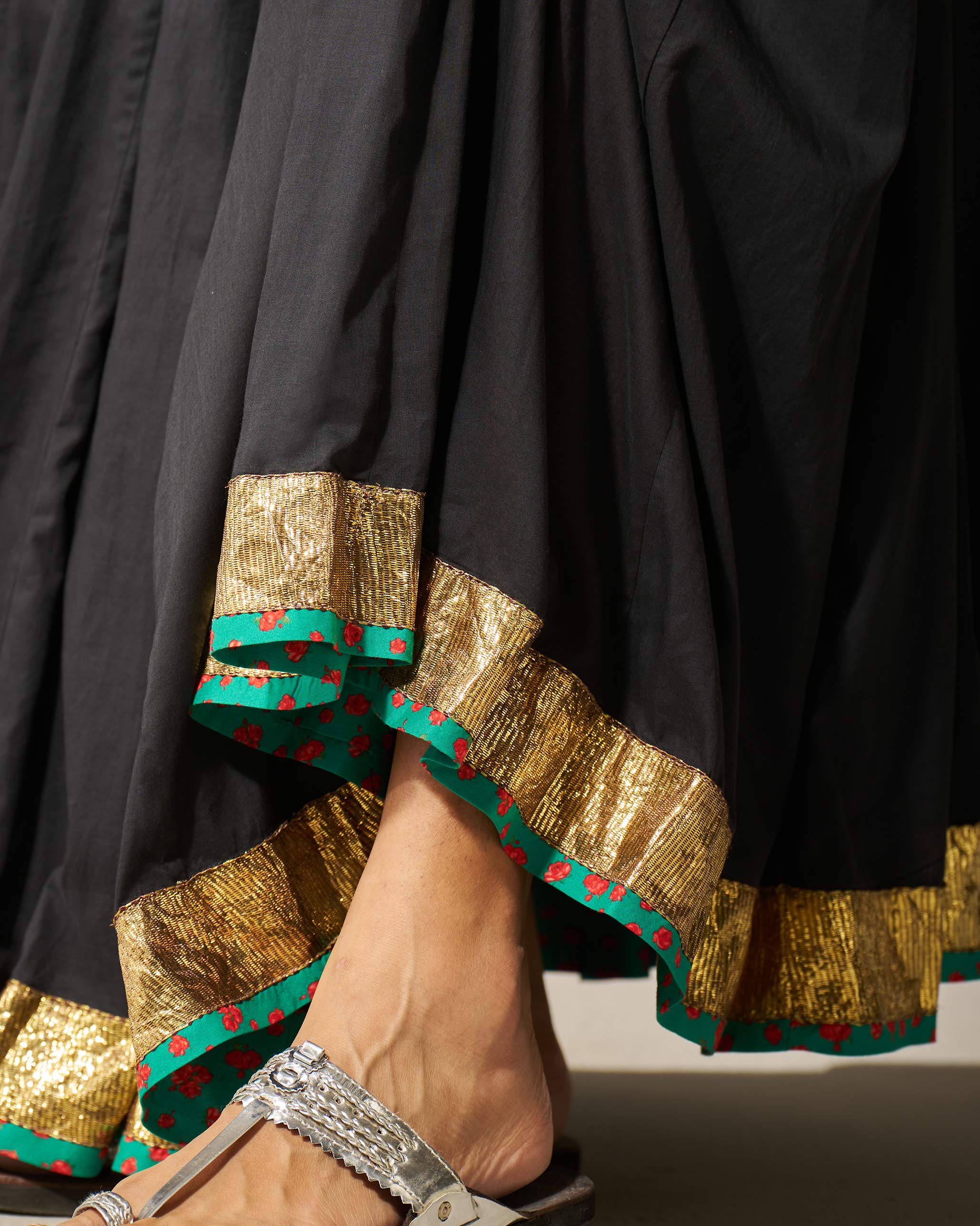 Sahara Skirt - Black - Image 4