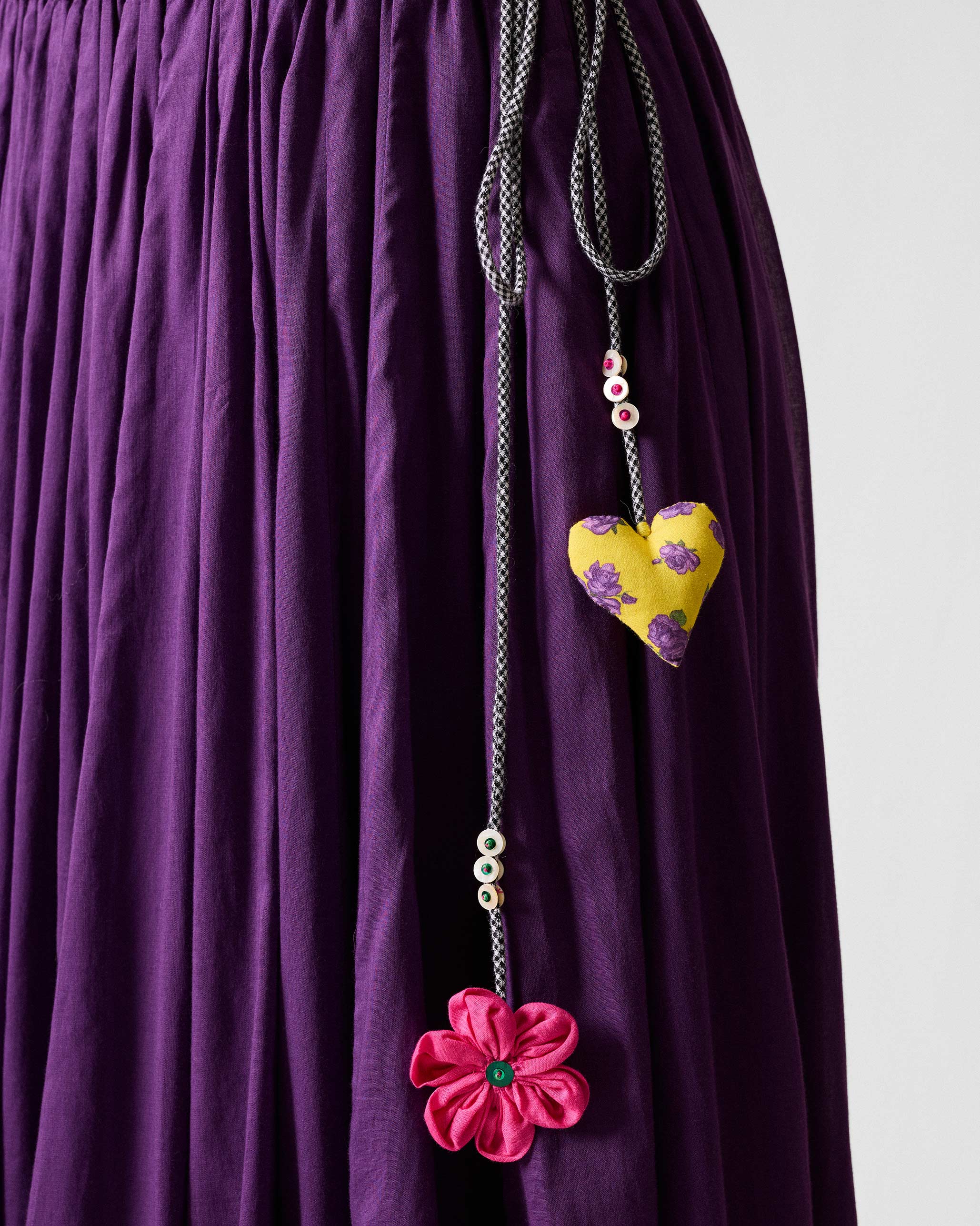 Sahara Skirt - Purple & Gold - Image 4