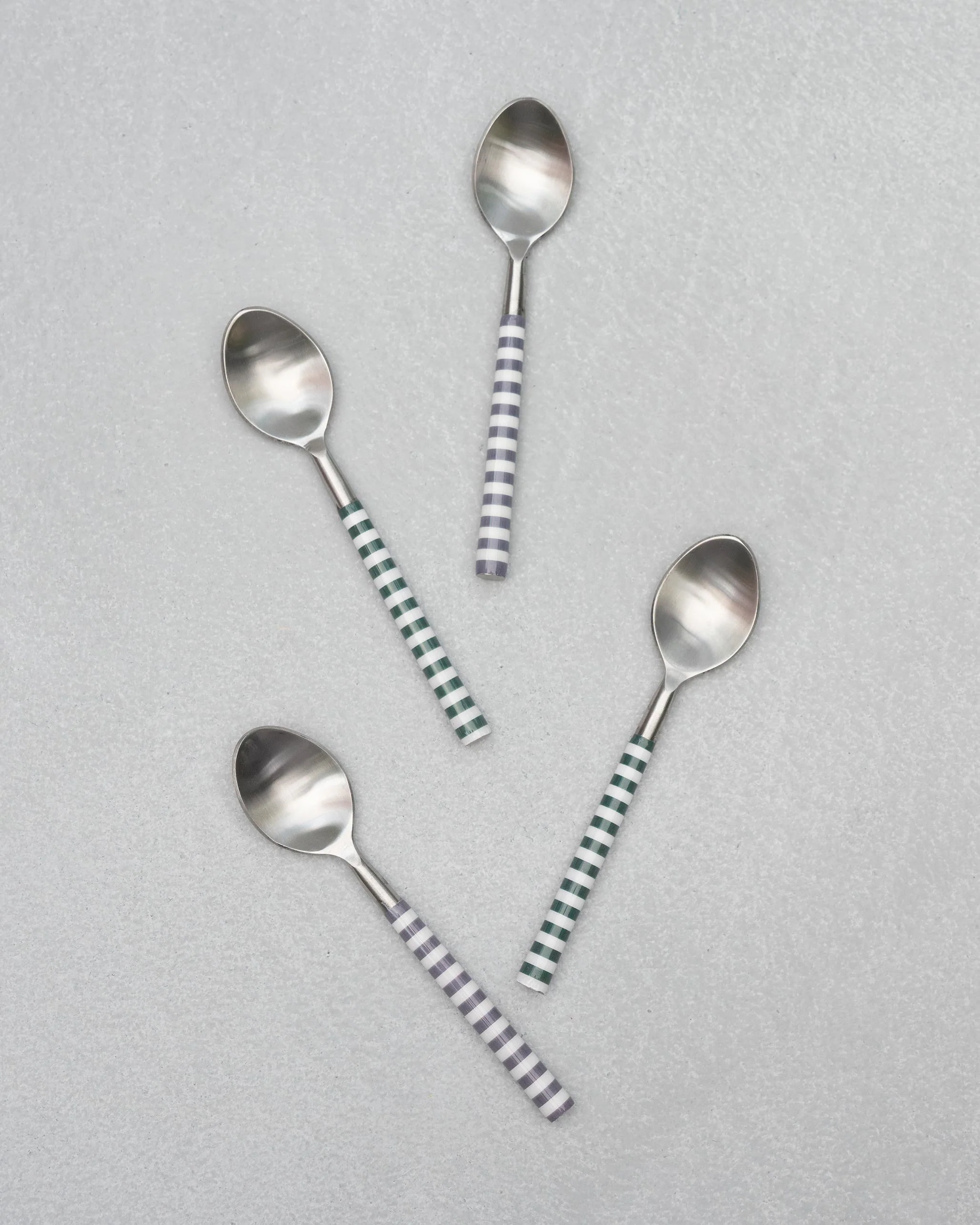 Sahara Stripes Dessert Spoons - Set of 4 - Image 2