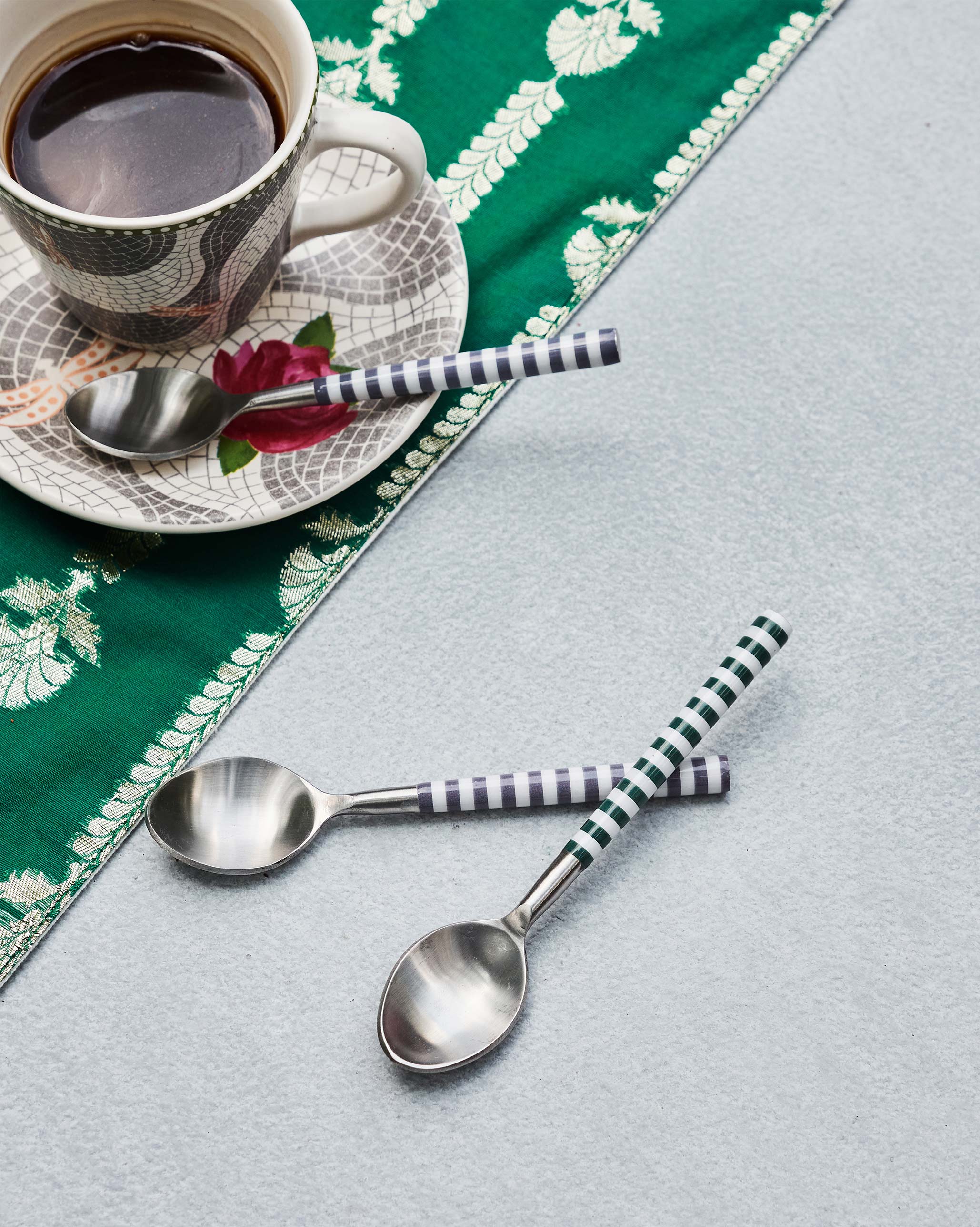 Sahara Stripes Dessert Spoons - Set of 4 - Image 5