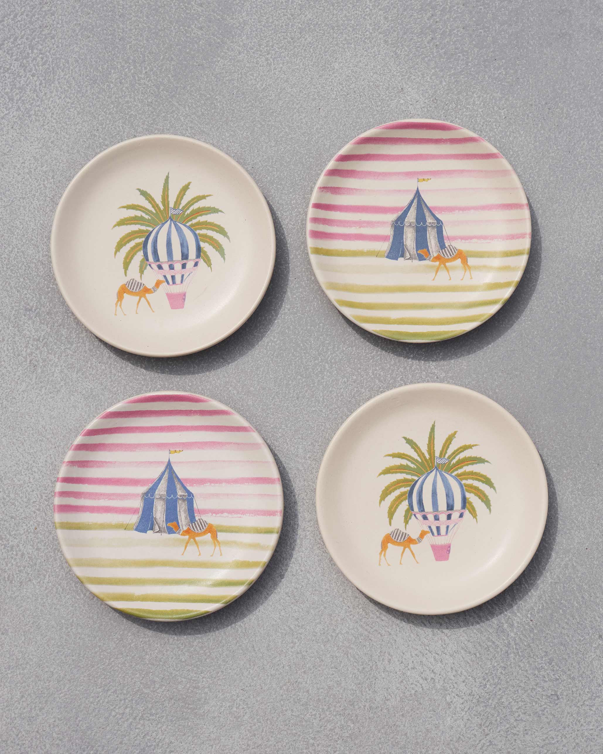 Sahara Tea Plates - Set of 4 - Image 2
