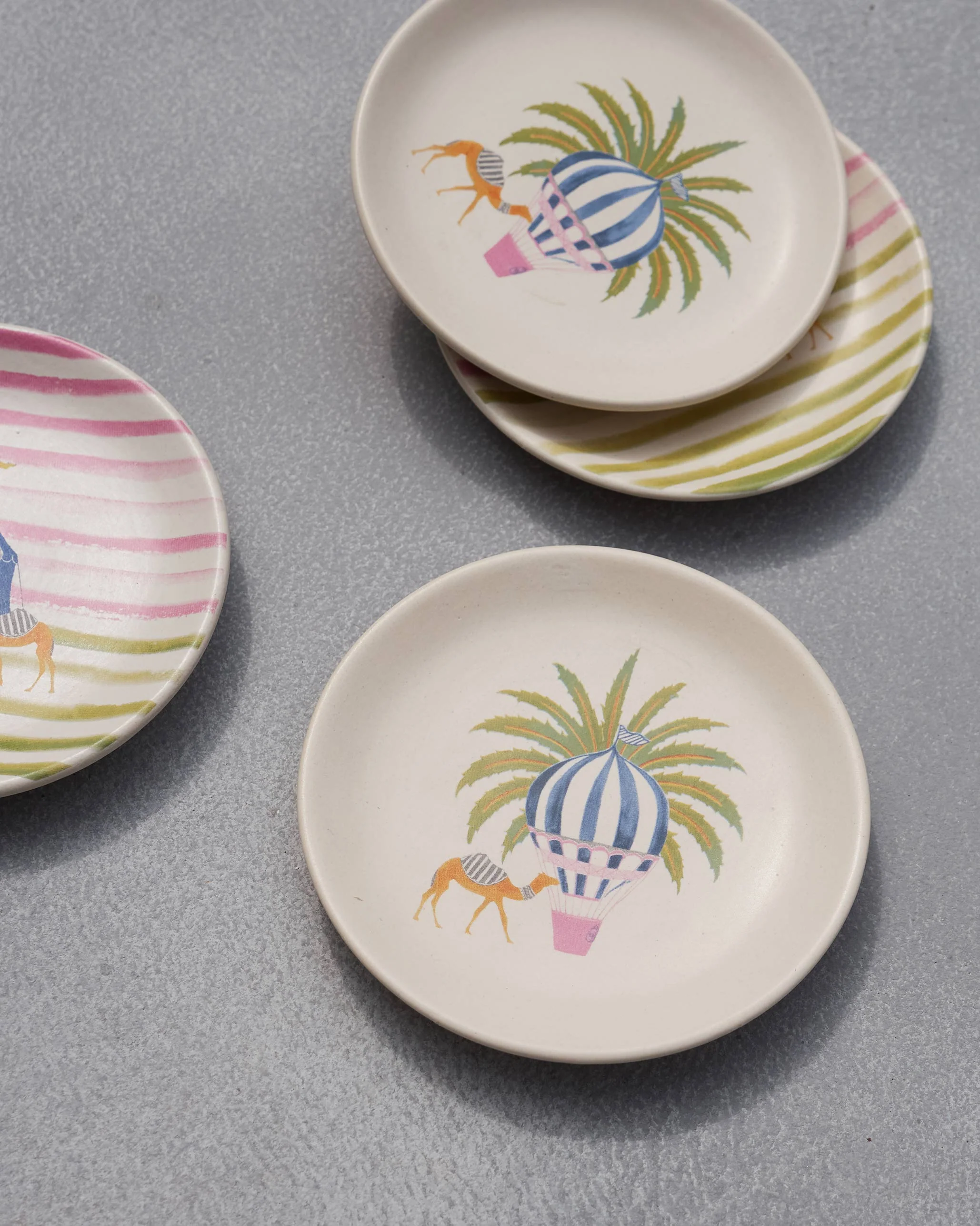Sahara Tea Plates - Set of 4 - Image 3