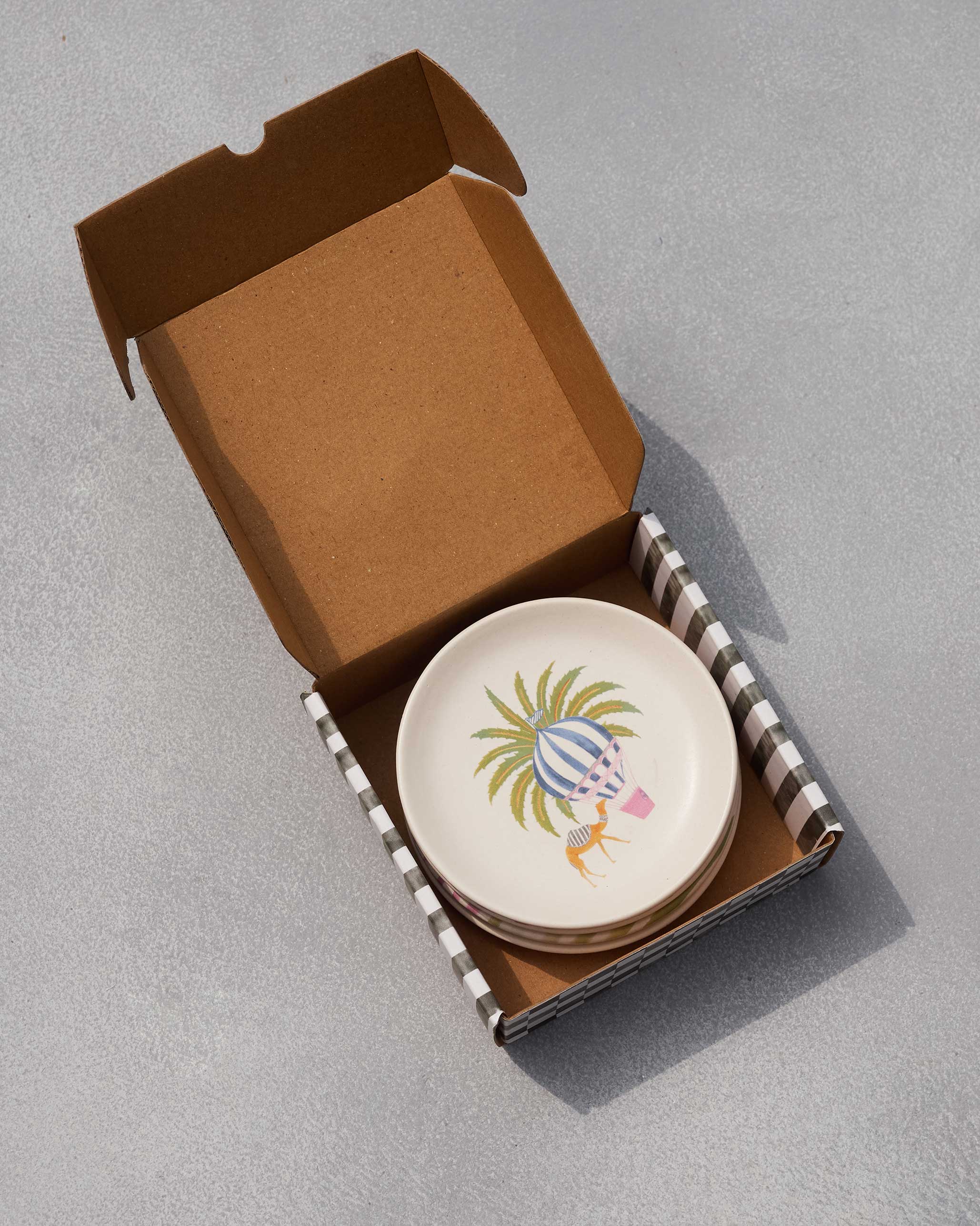 Sahara Tea Plates - Set of 4 - Image 4