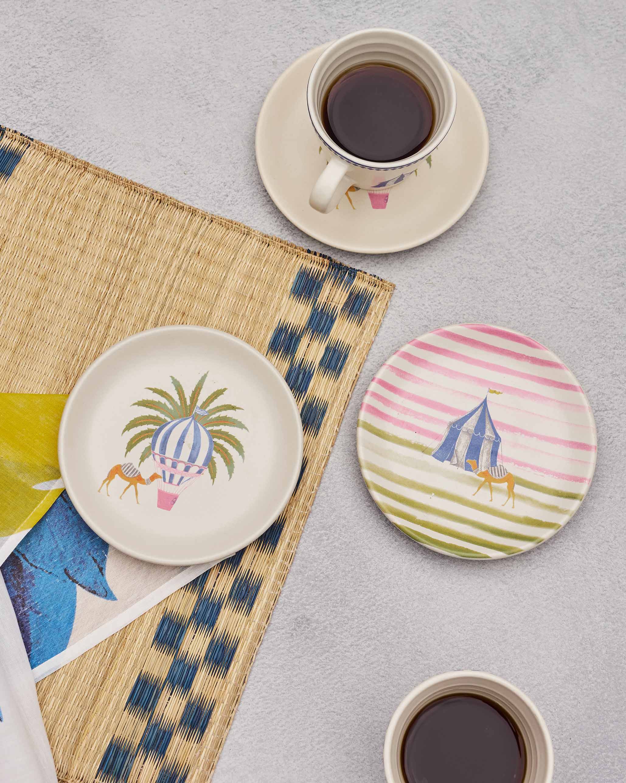 Sahara Tea Plates - Set of 4 - Image 5