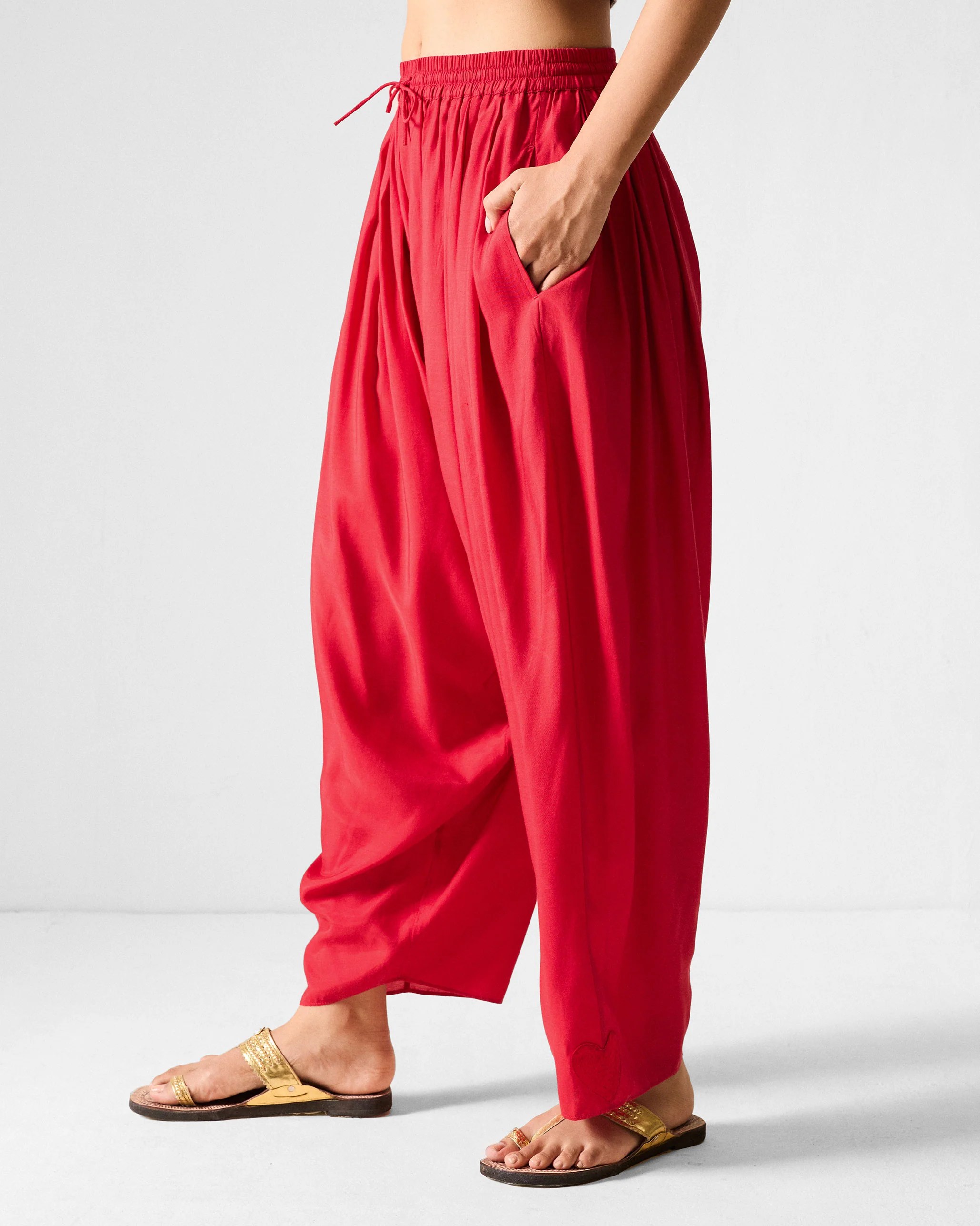 Salem Pants - Red - Image 4