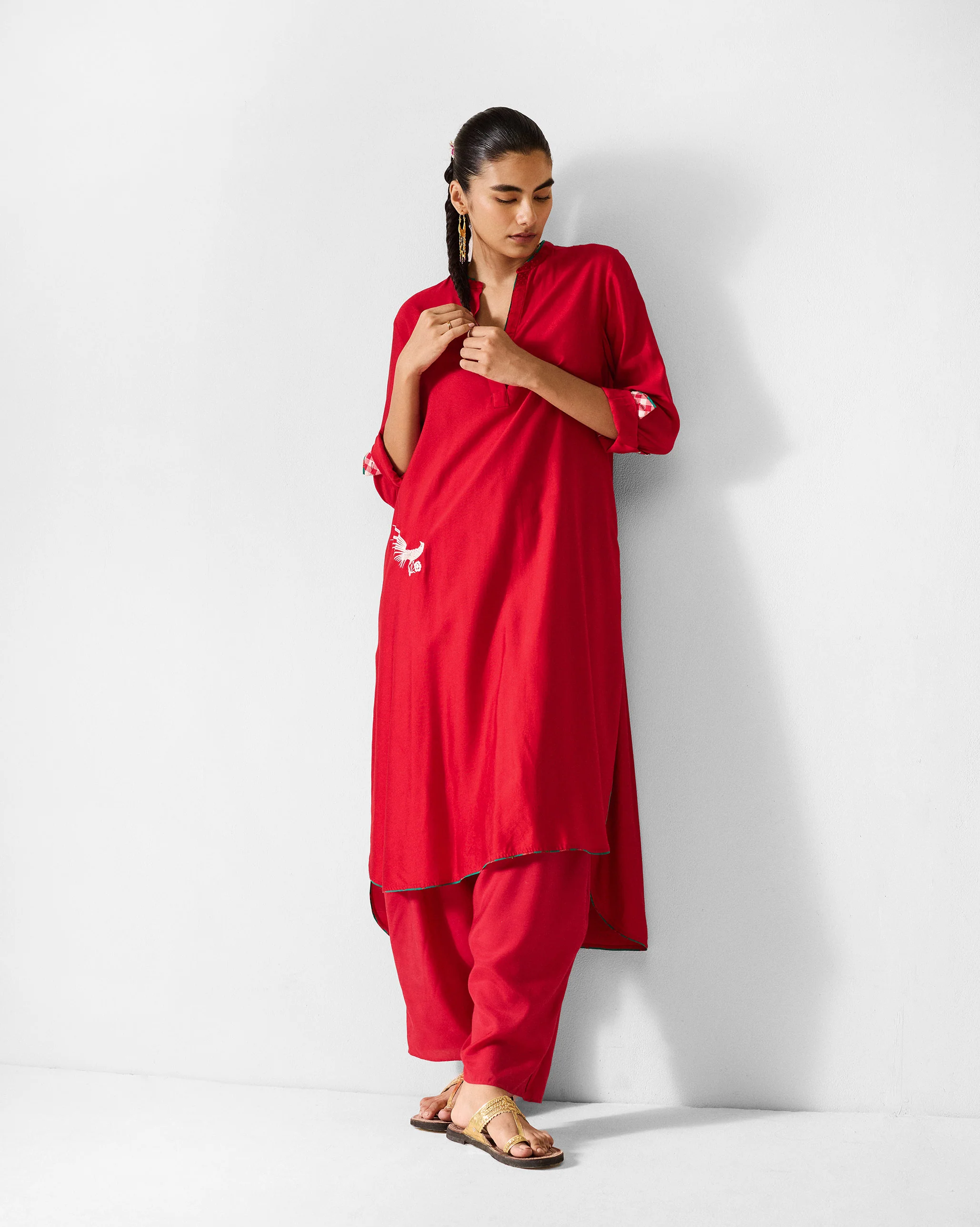 Salem Pants - Red - Image 6