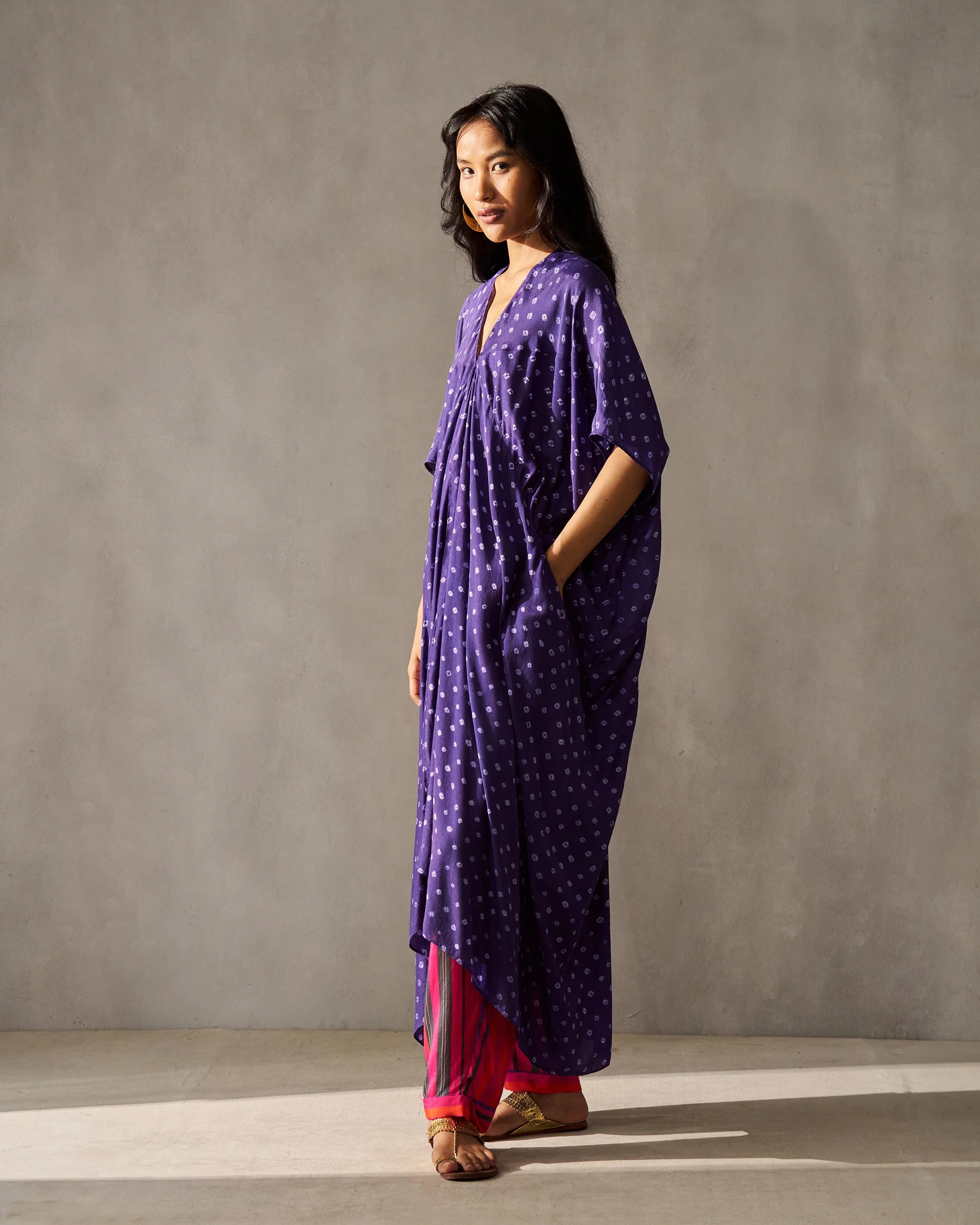Samara Kaftan - Purple - Image 4