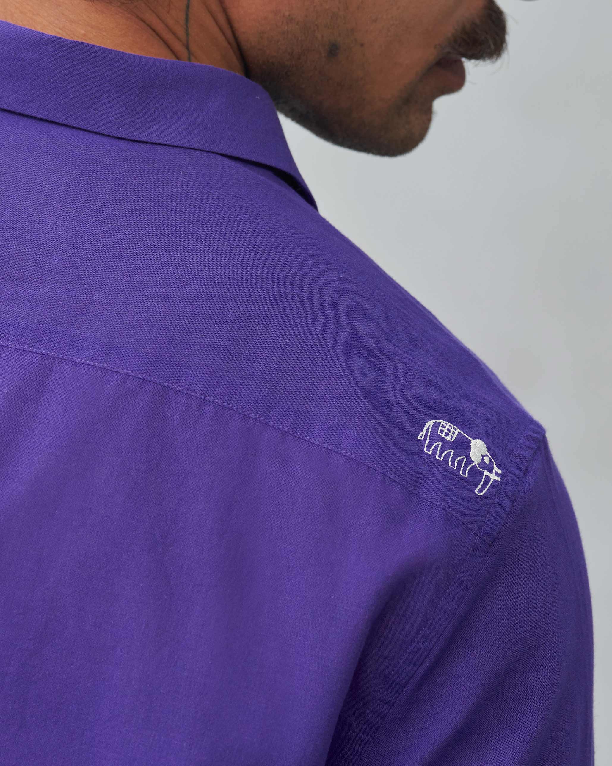 Sankara Shirt - Purple - Image 3
