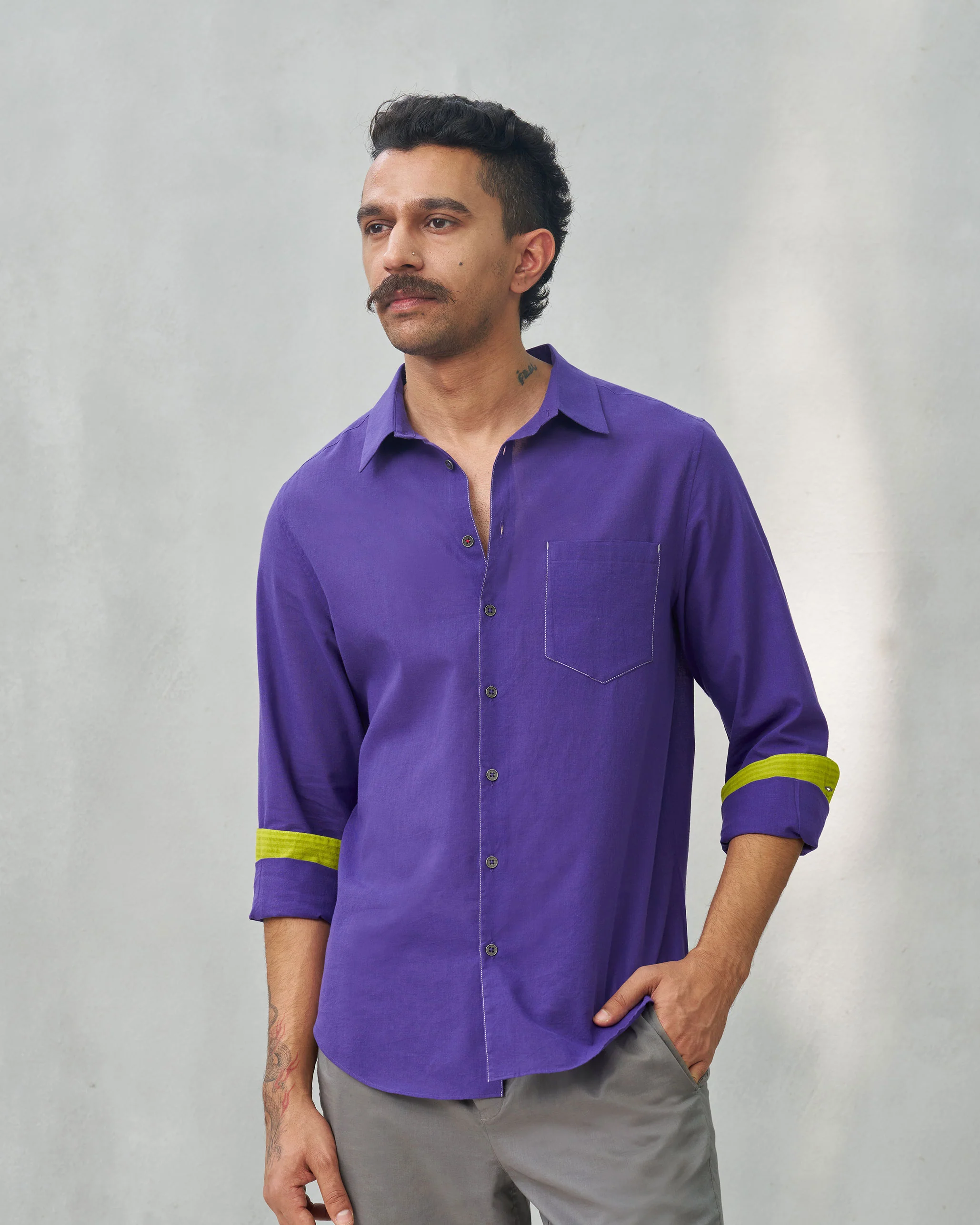 Sankara Shirt - Purple - Image 5