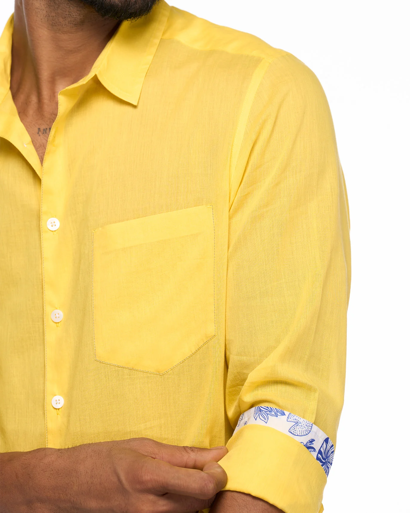 Sankara Shirt - Yellow - Image 3