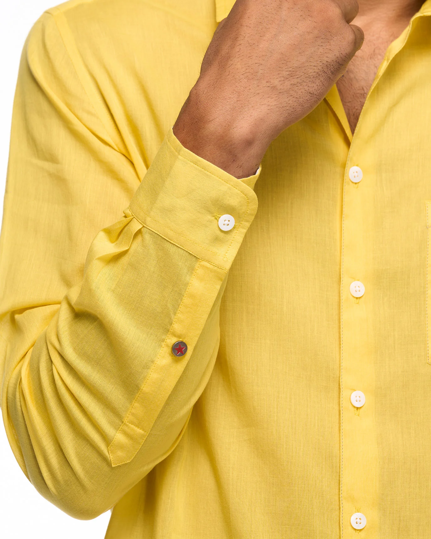 Sankara Shirt - Yellow - Image 4