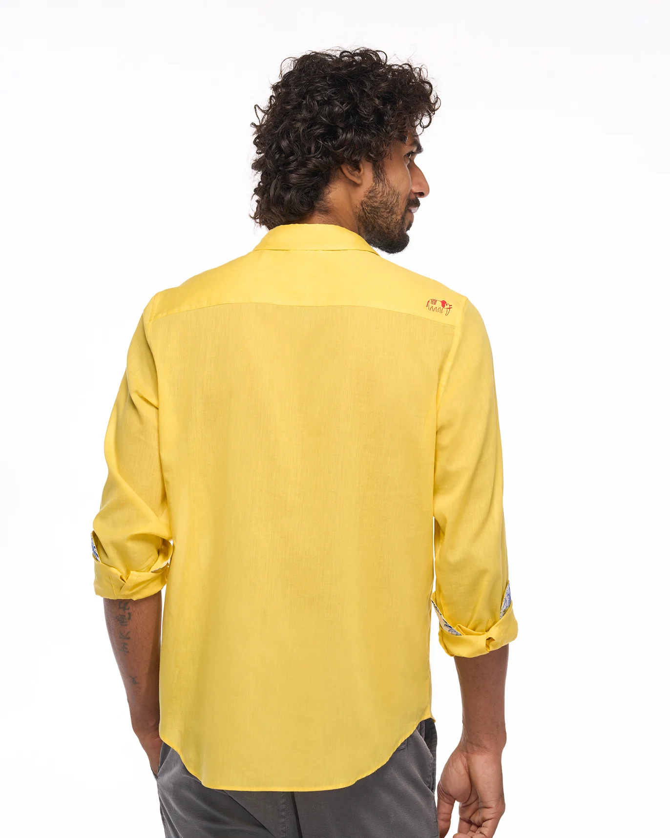 Sankara Shirt - Yellow - Image 5