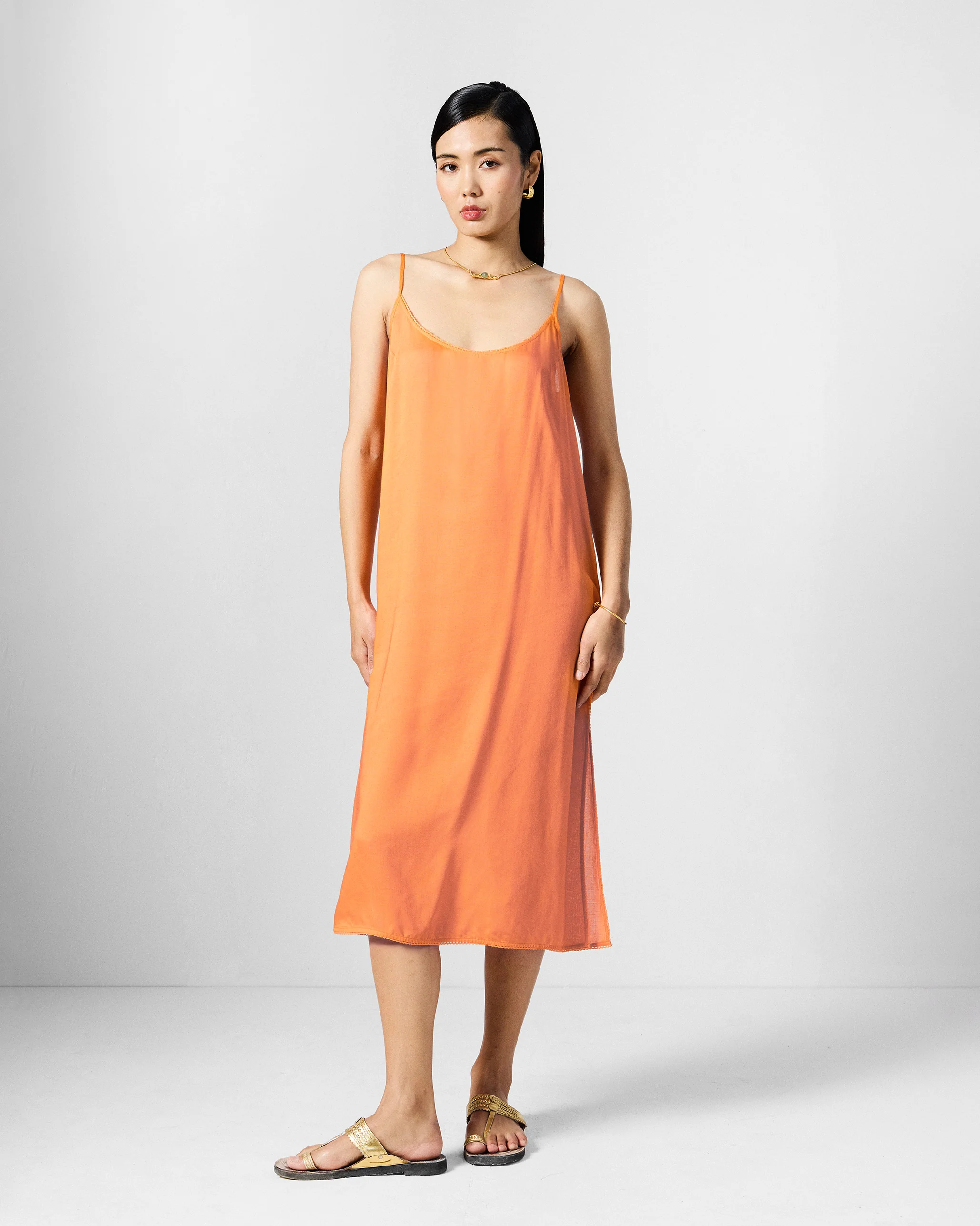 Sara Kaftan - Orange & Ice Printed - Image 8
