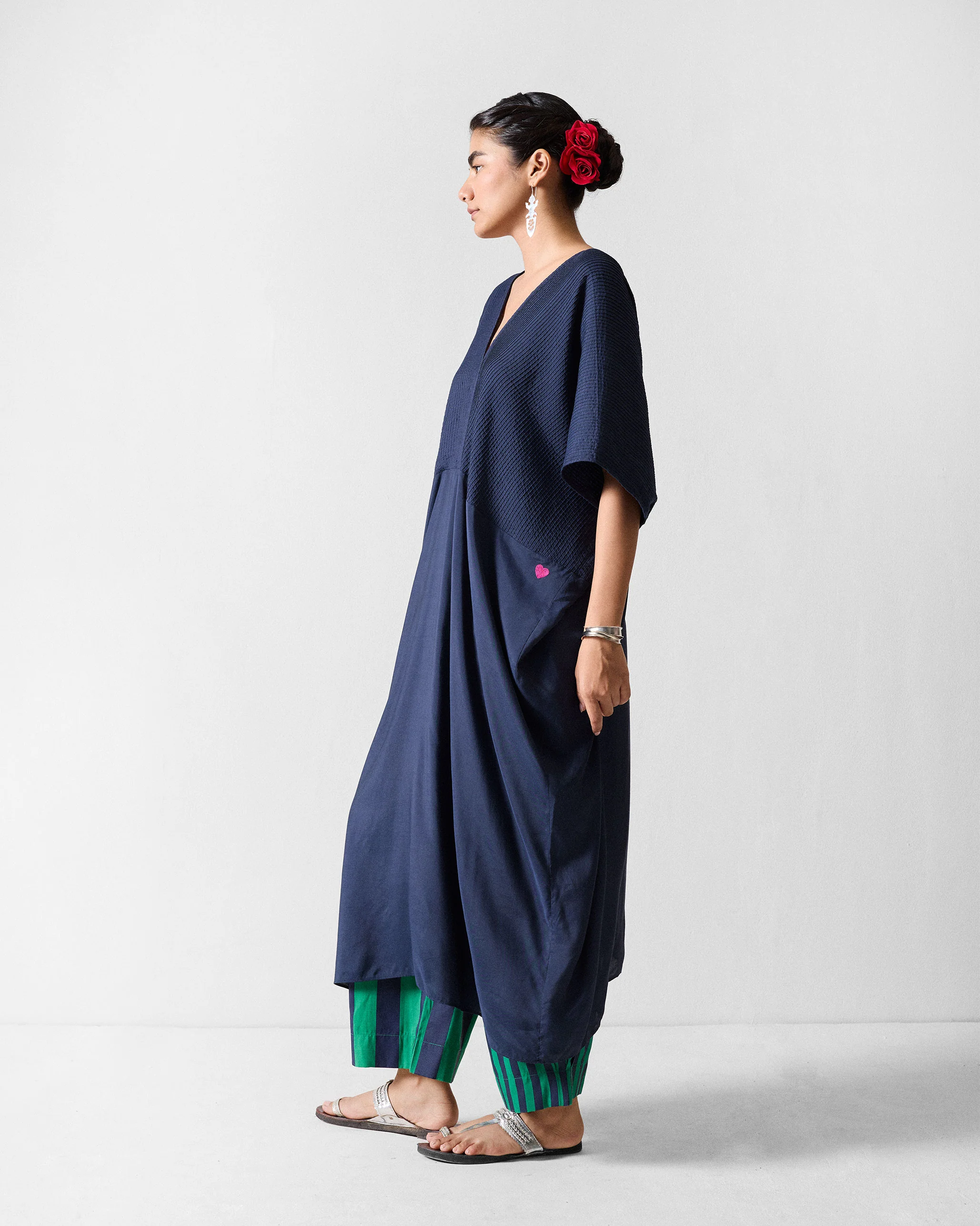 Sarai Kaftan - Dark Navy - Image 2